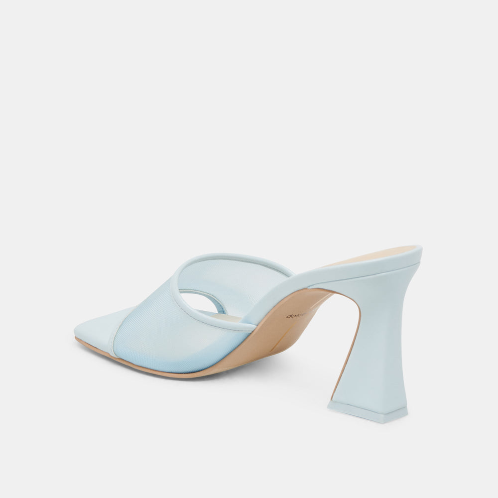 NARDA HEELS ICE BLUE MESH | Women Dolce Vita