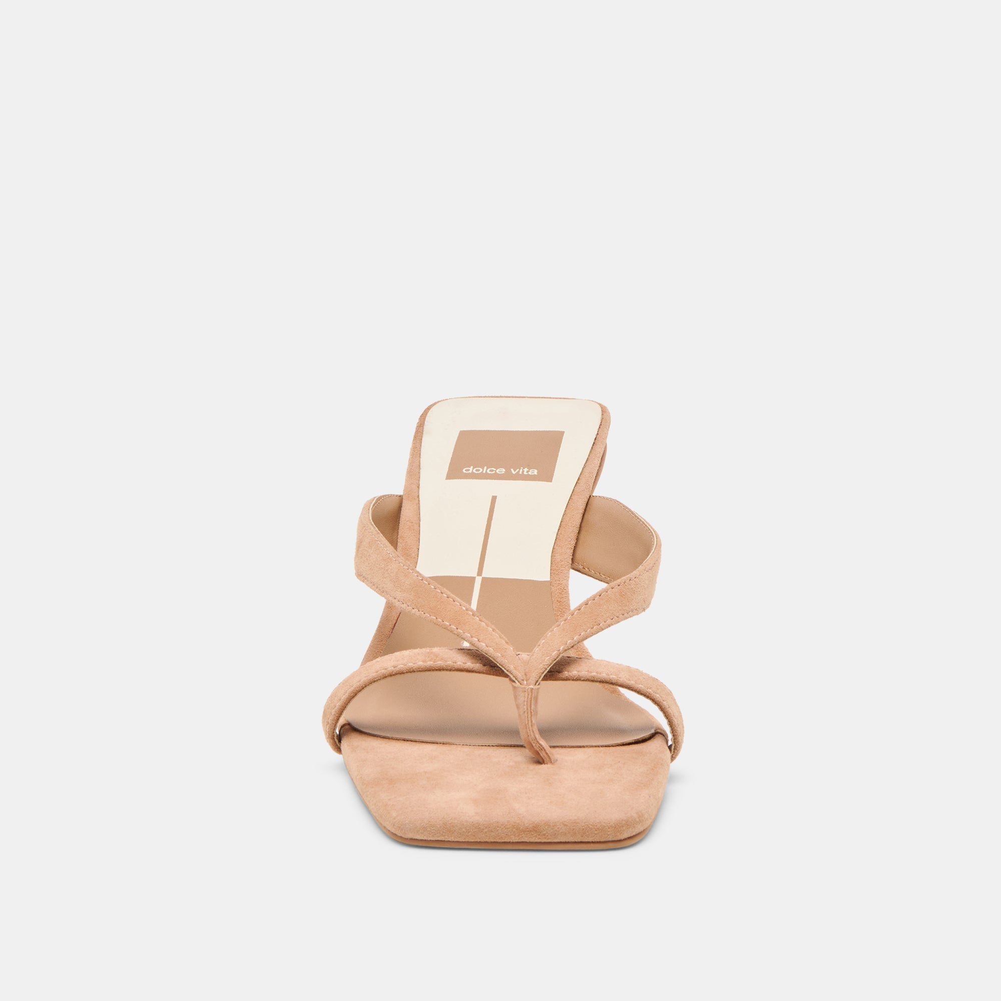 Brevel Toffee Suede Heels | Women Dolce Vita
