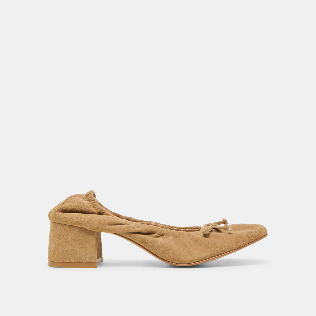 Karmin Dk Taupe Suede Heels | Women Dolce Vita