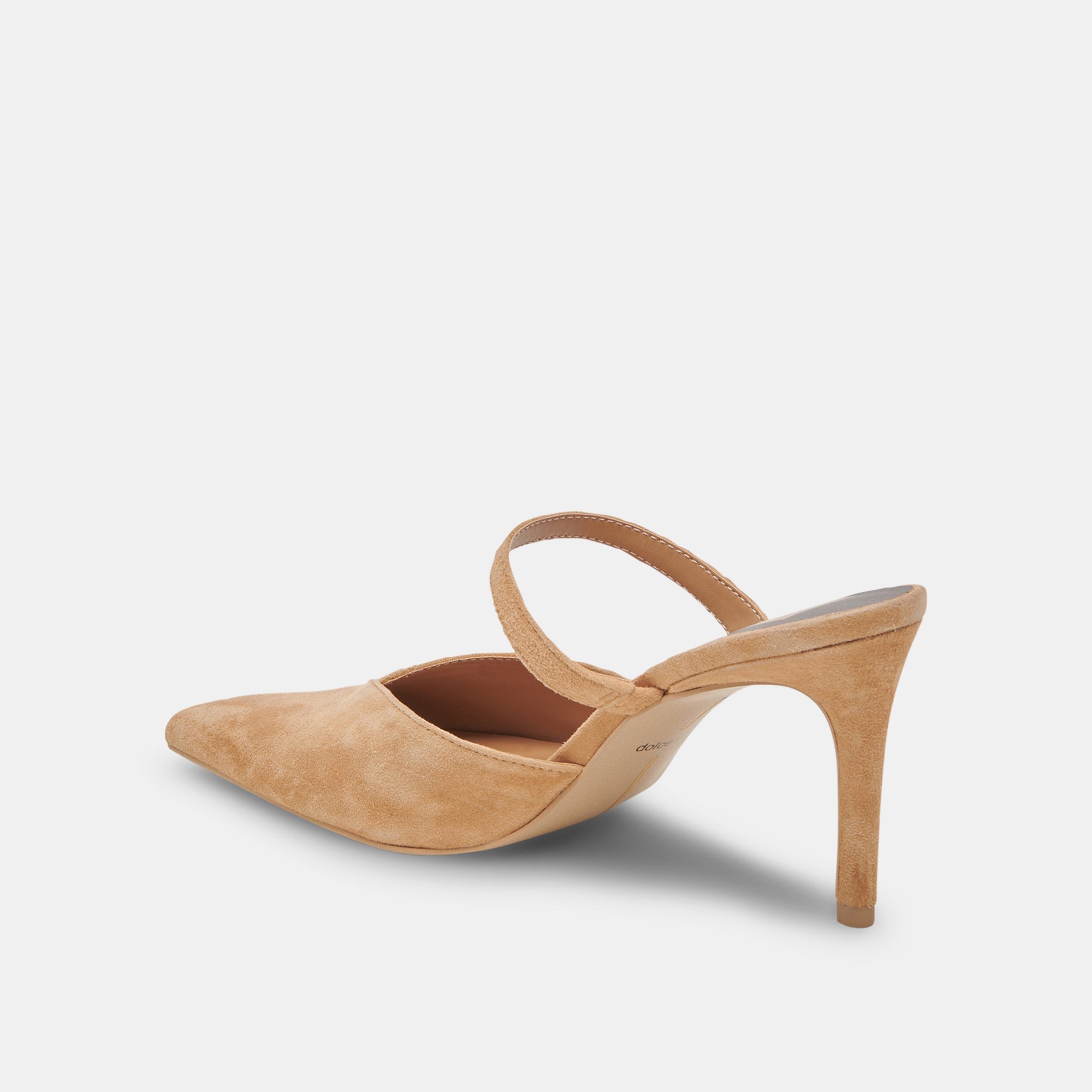KANIKA WIDE HEELS TAN SUEDE | Dolce Vita Women