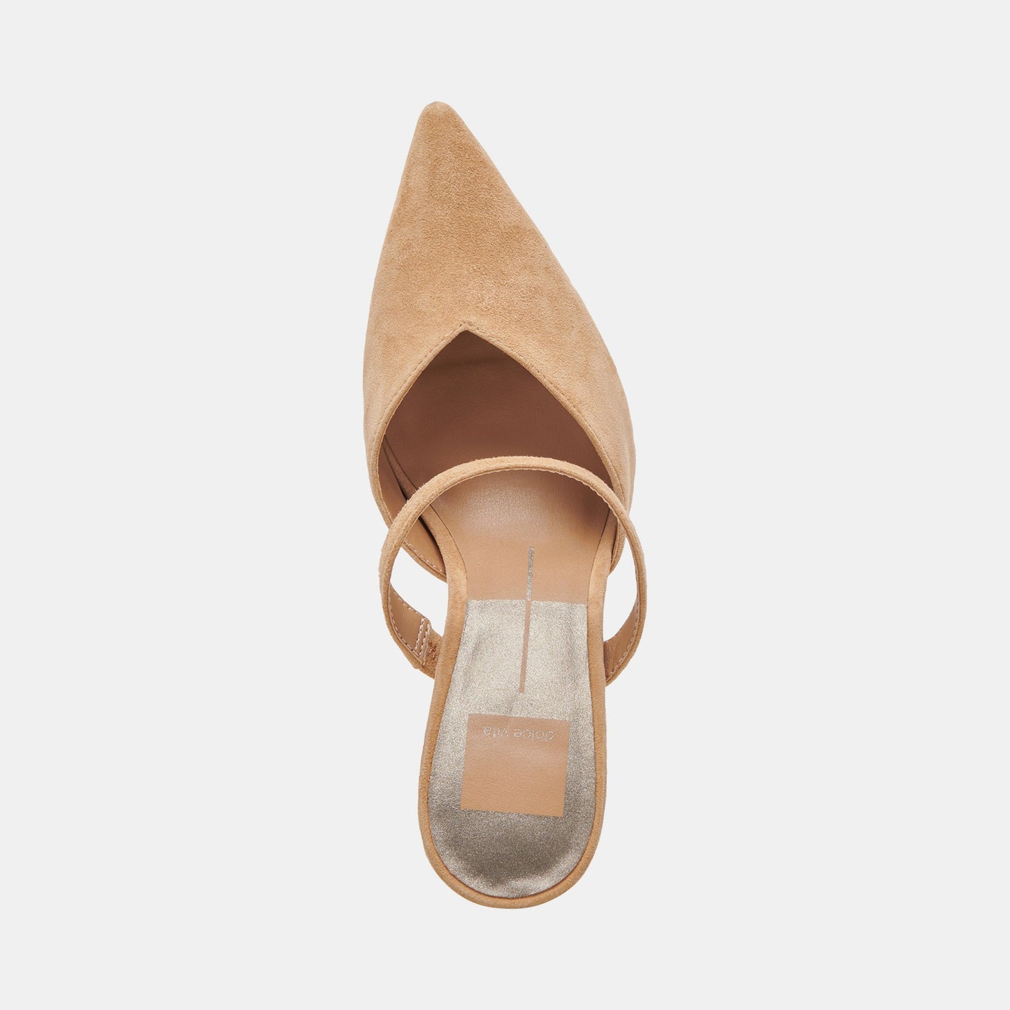 KANIKA WIDE HEELS TAN SUEDE - Dolce Vita