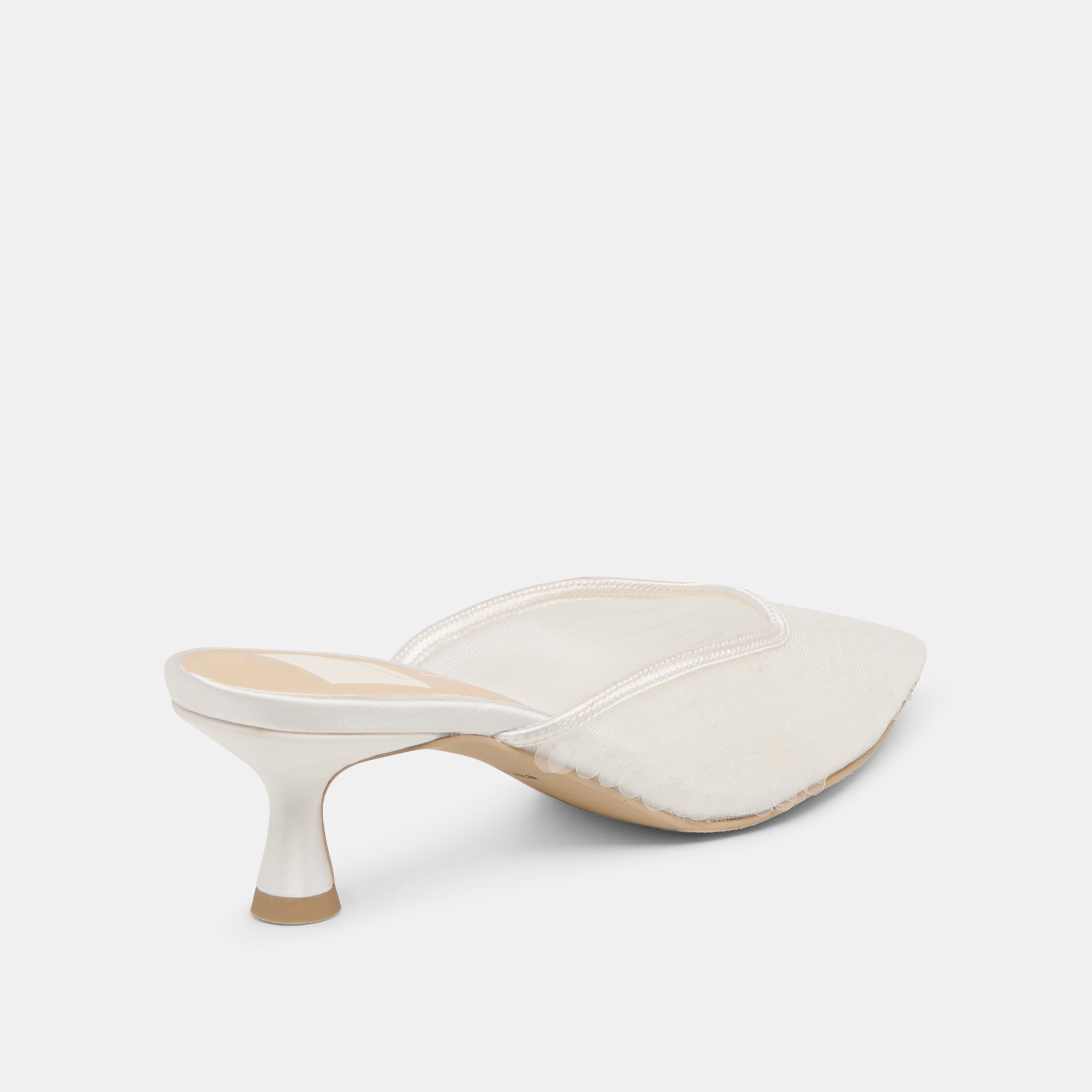 Cleo Ivory Sequin Heels | Women Dolce Vita