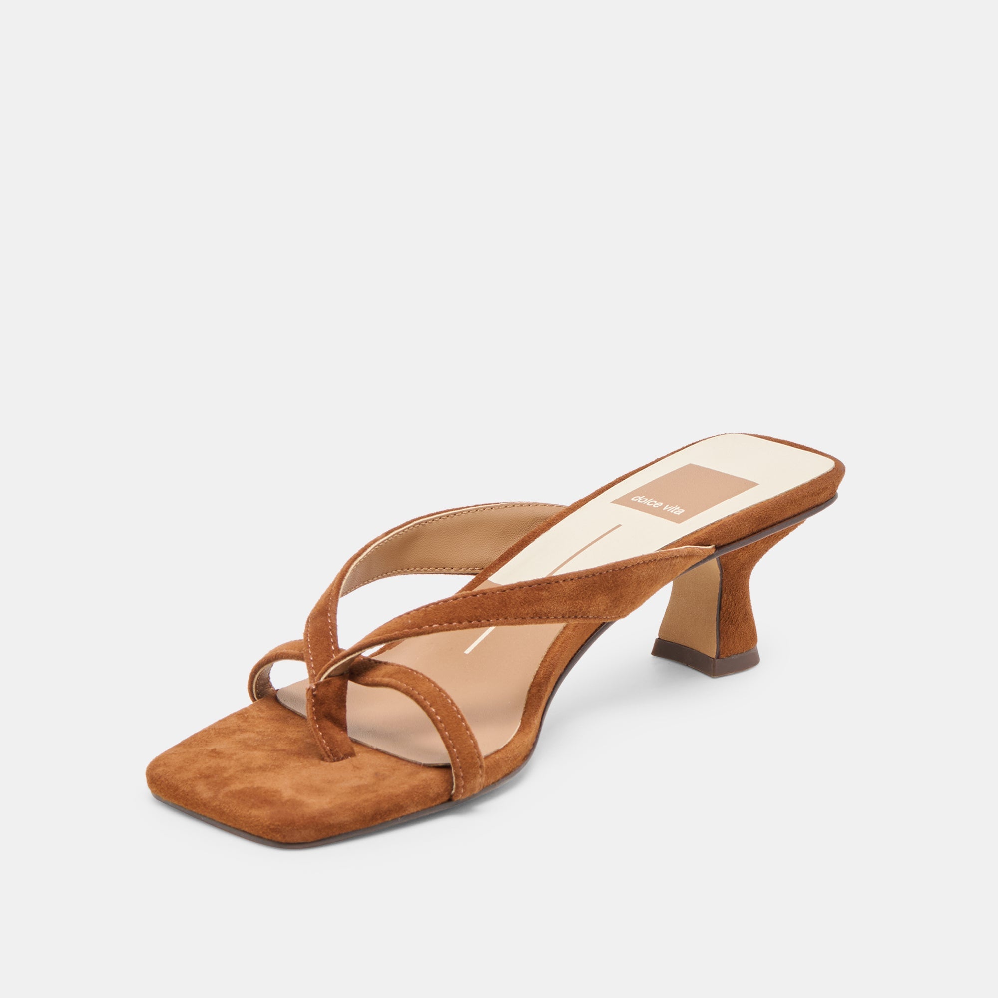 Brevel Dk Brown Suede Heels | Women Dolce Vita
