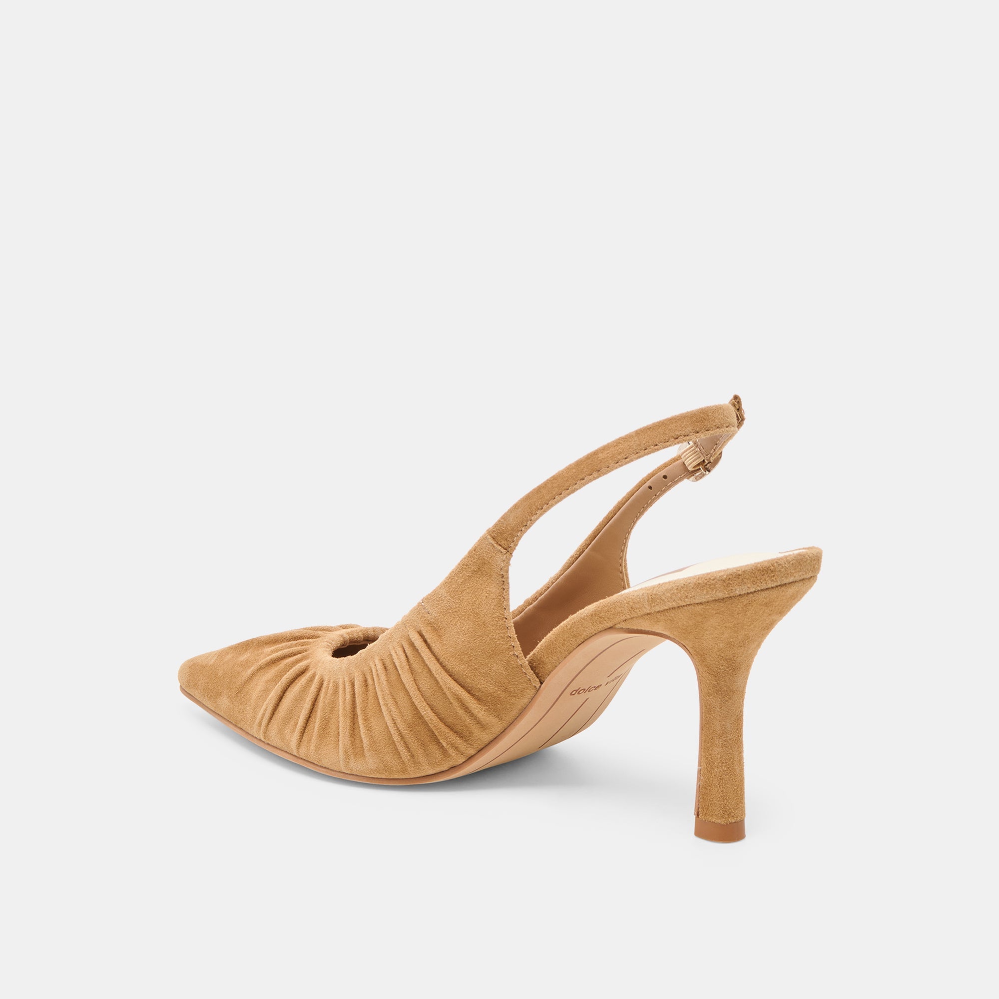 Keira Lt Brown Suede Heels | Dolce Vita Women