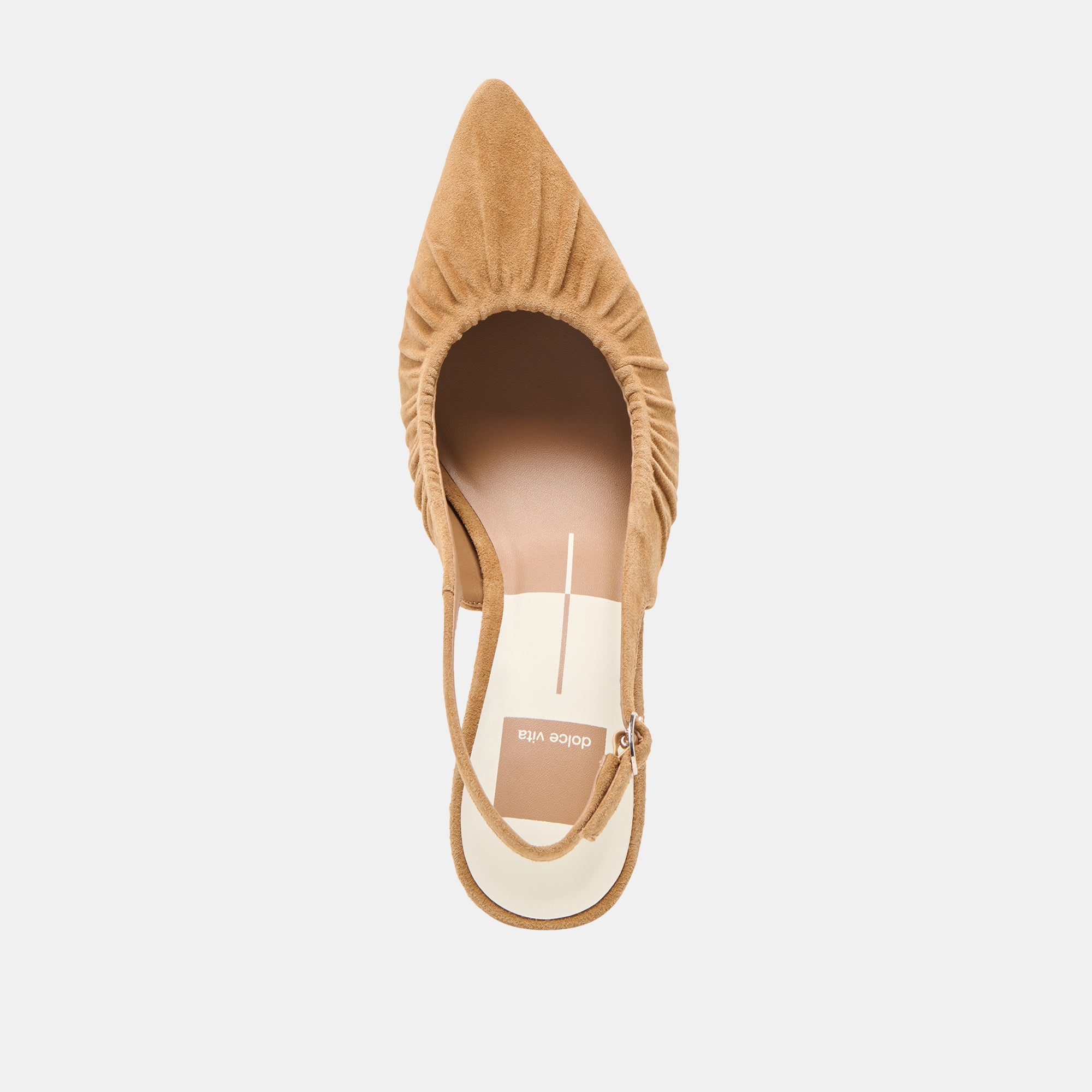 Keira Lt Brown Suede Heels | Dolce Vita Women
