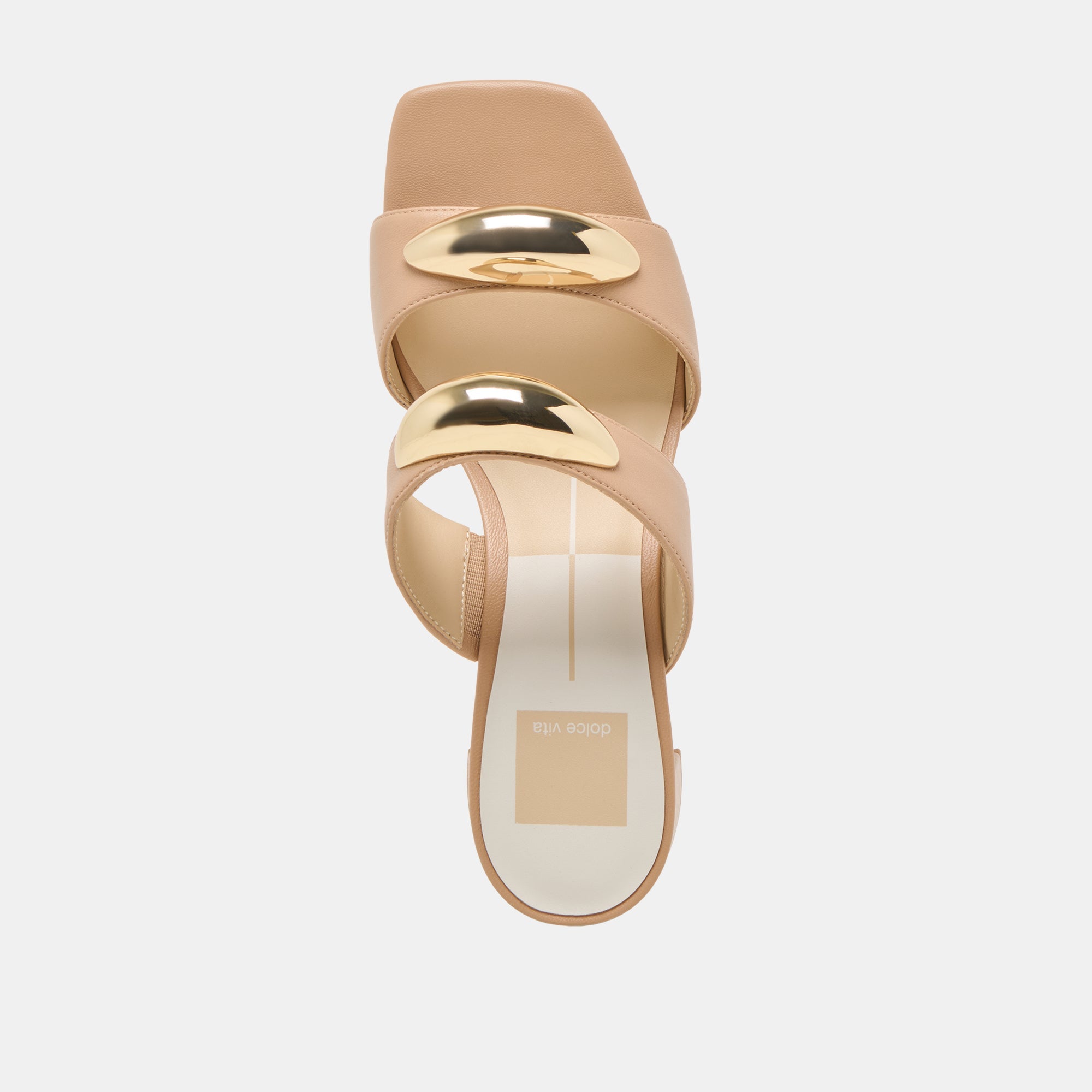 Barnet Light Tan Leather Heels | Women Dolce Vita