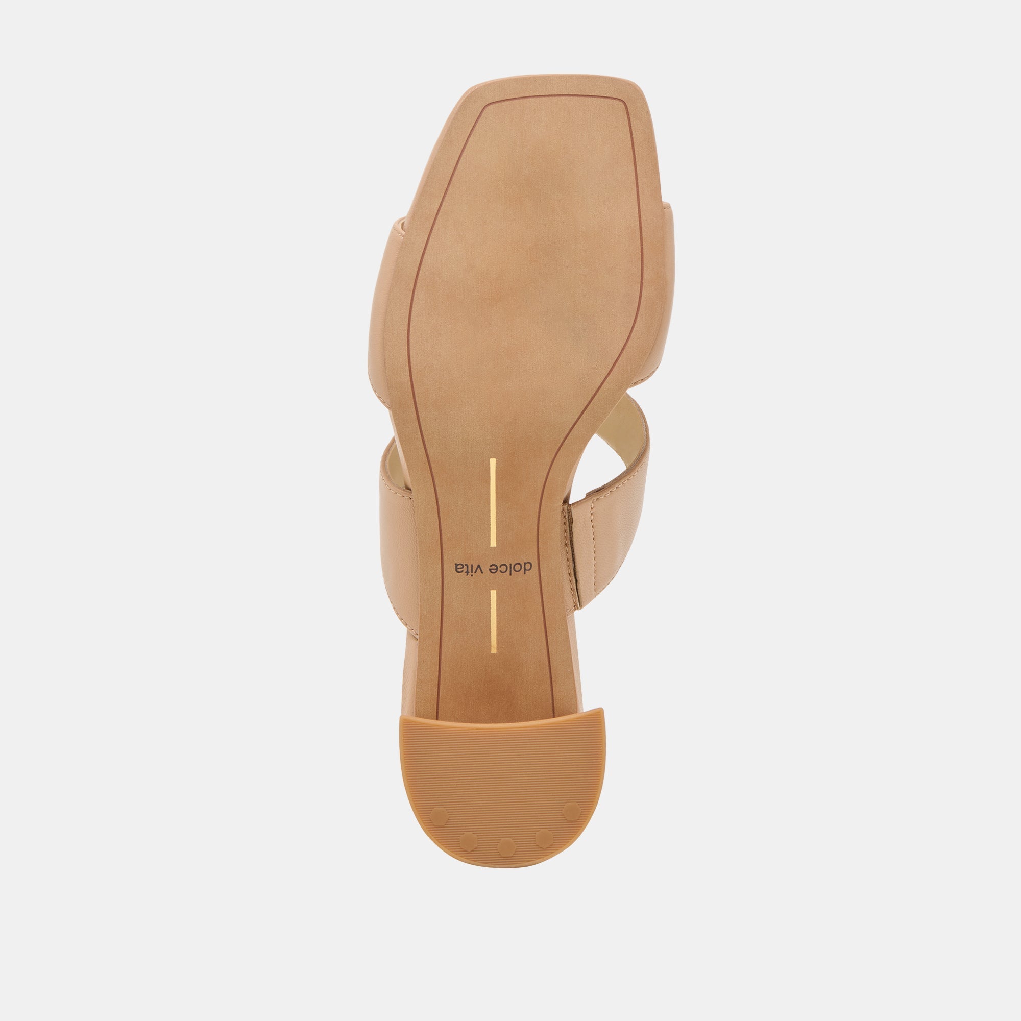 Barnet Light Tan Leather Heels | Women Dolce Vita