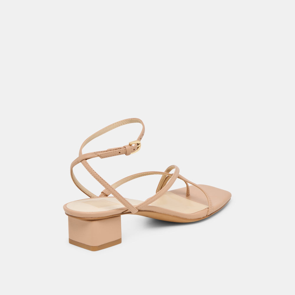 Karlos Lt Tan Leather Sandals | Dolce Vita Women