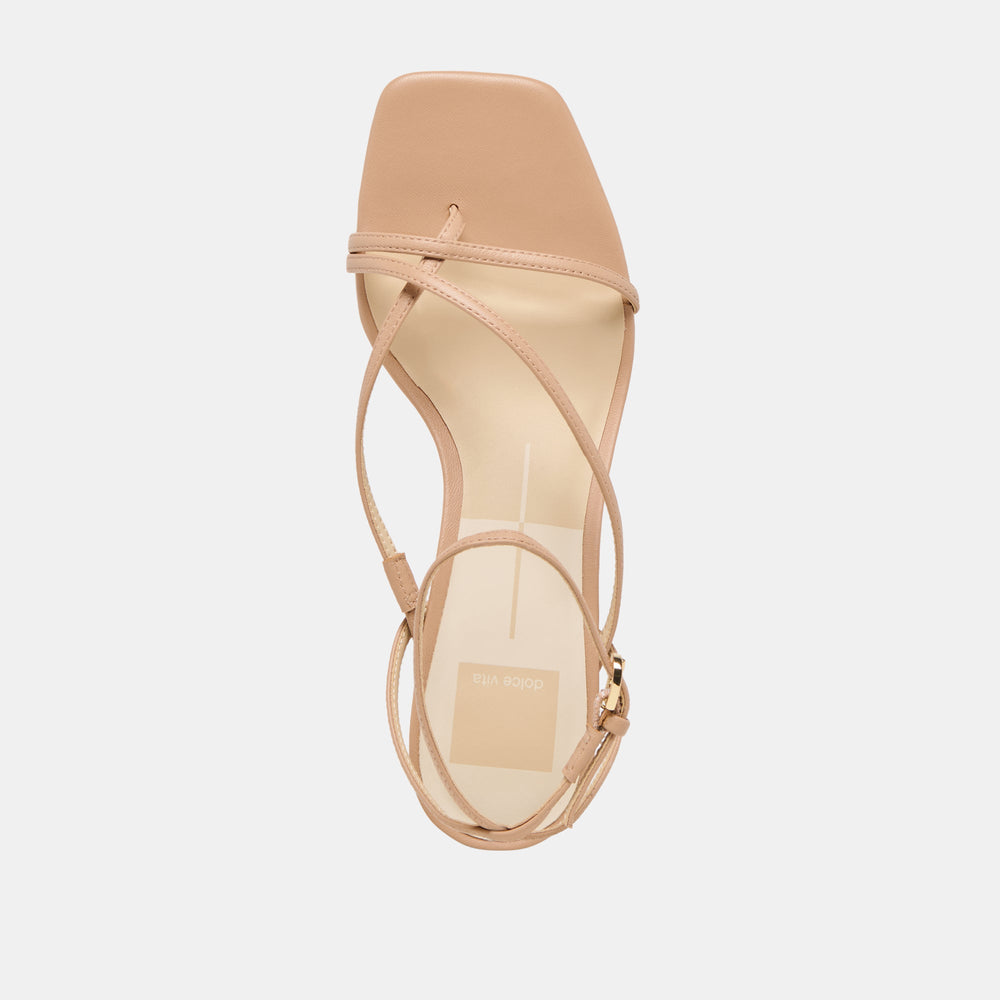 Karlos Lt Tan Leather Sandals | Dolce Vita Women