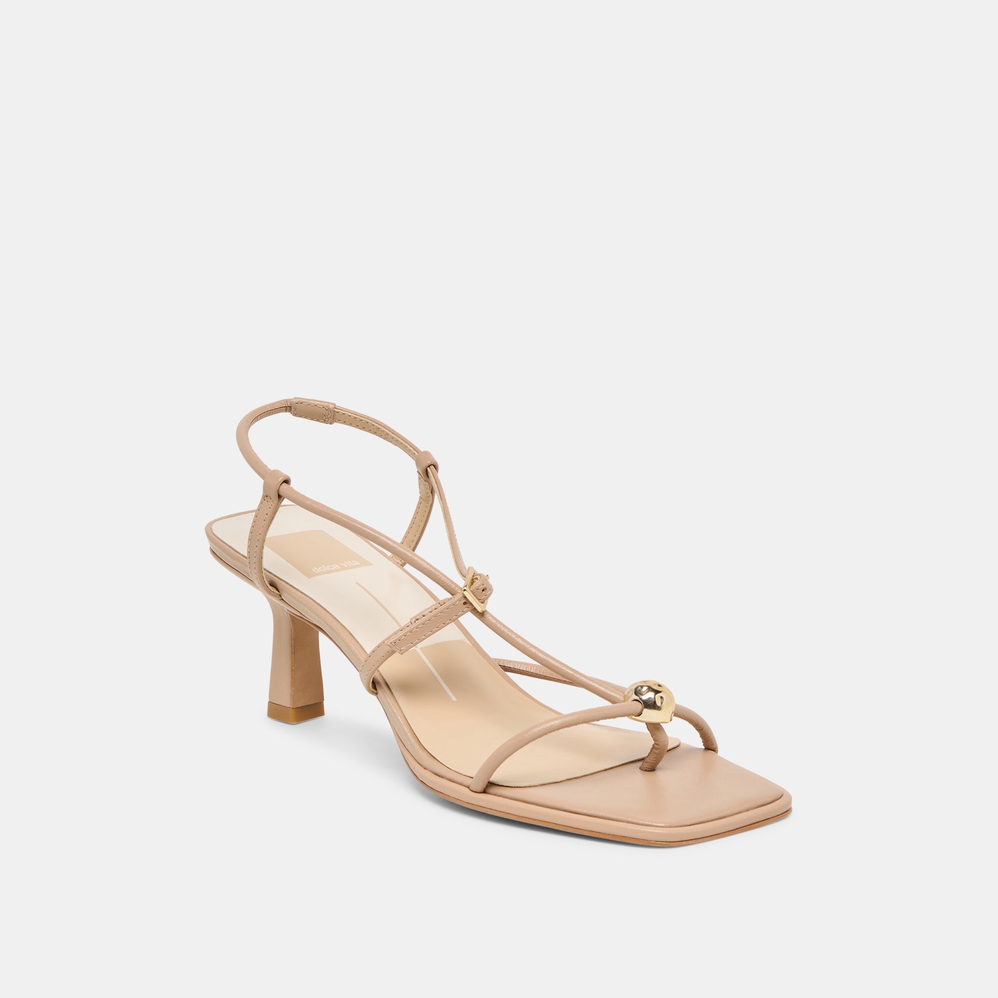Mylee Light Tan Leather Heels | Dolce Vita Women