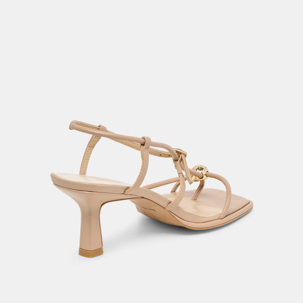 Mylee Light Tan Leather Heels | Dolce Vita Women
