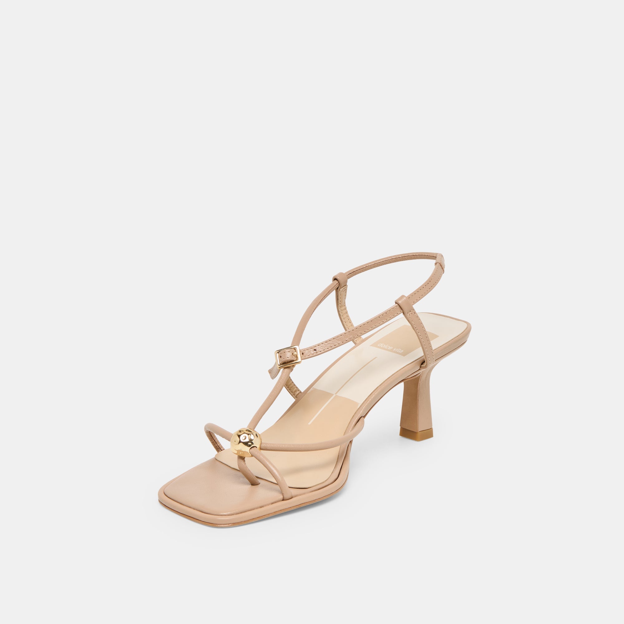 Mylee Light Tan Leather Heels | Dolce Vita Women