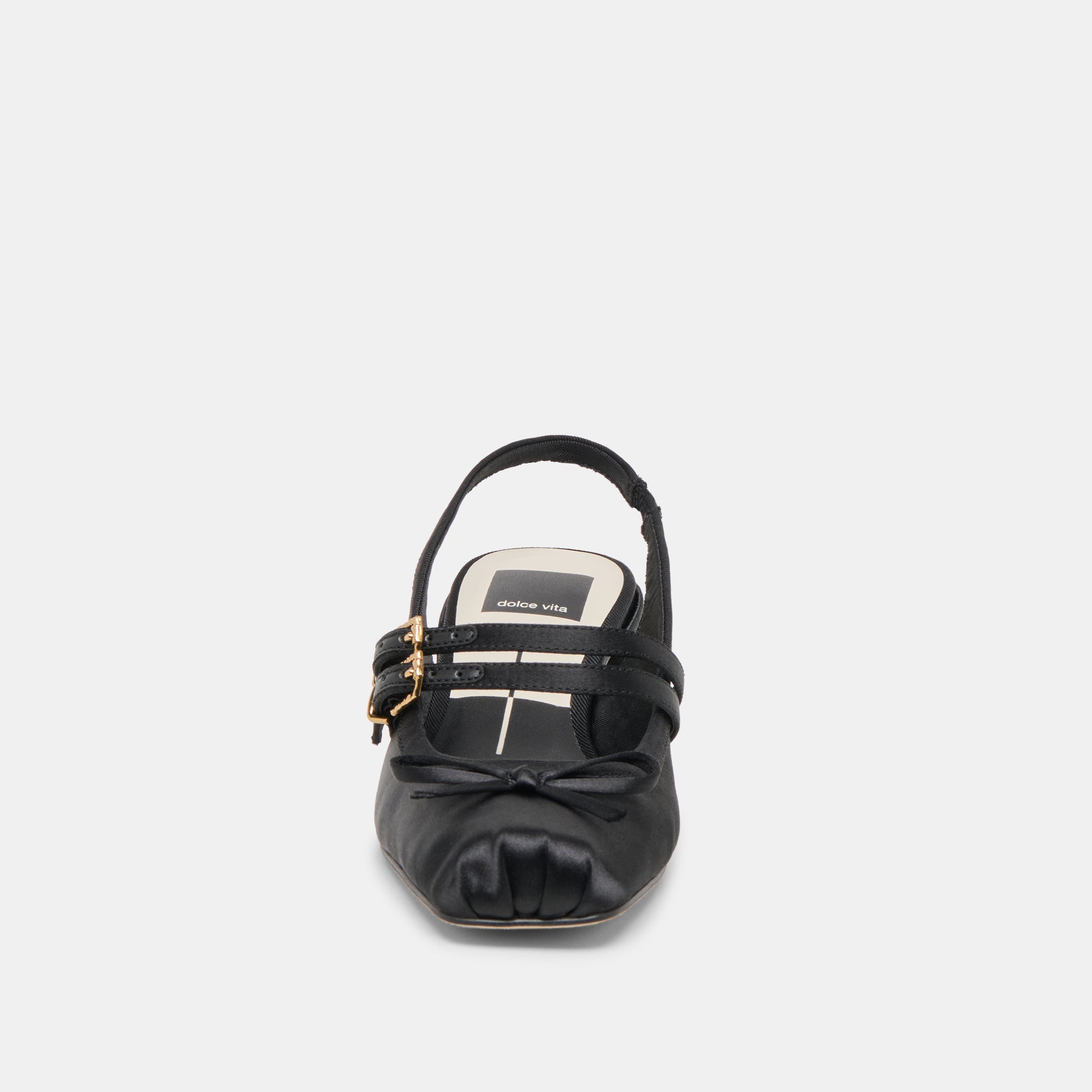Loris Onyx Satin Heels | Dolce Vita Women