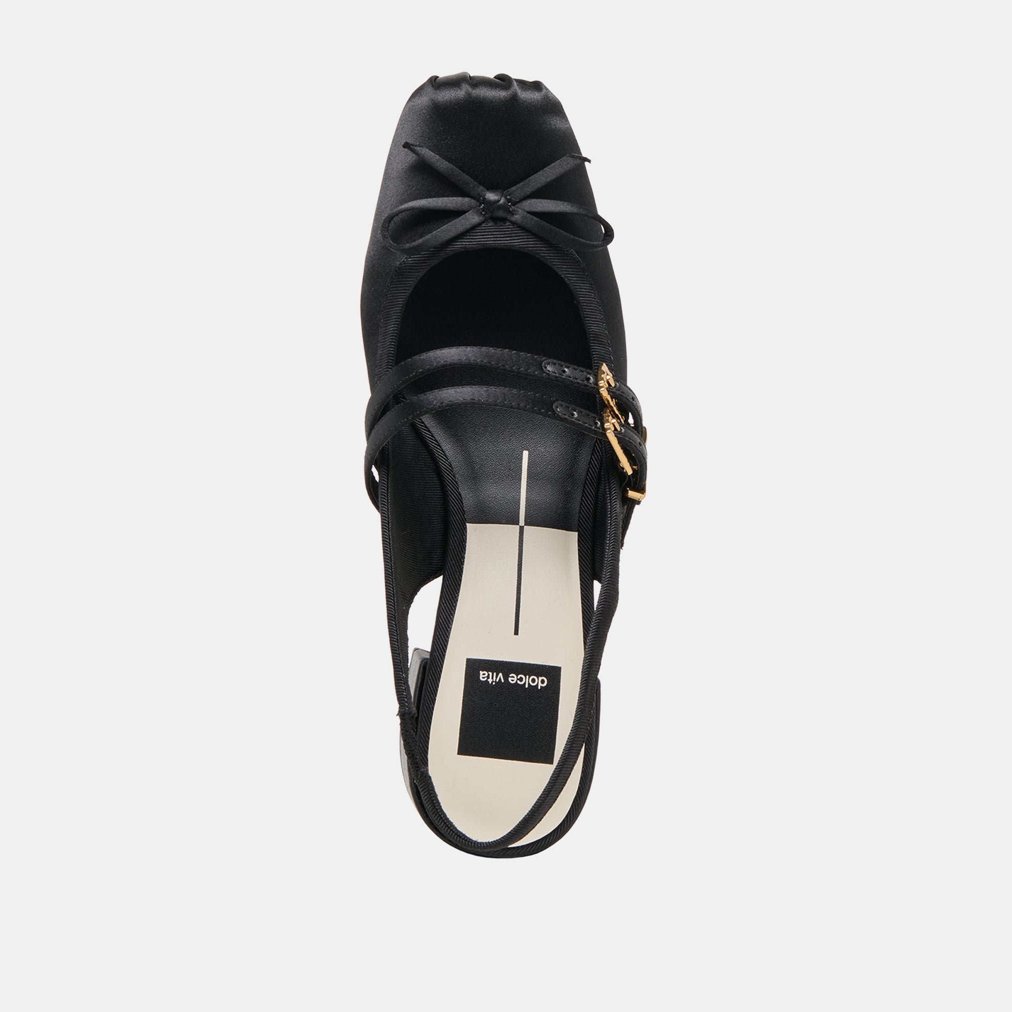 Loris Onyx Satin Heels | Dolce Vita Women