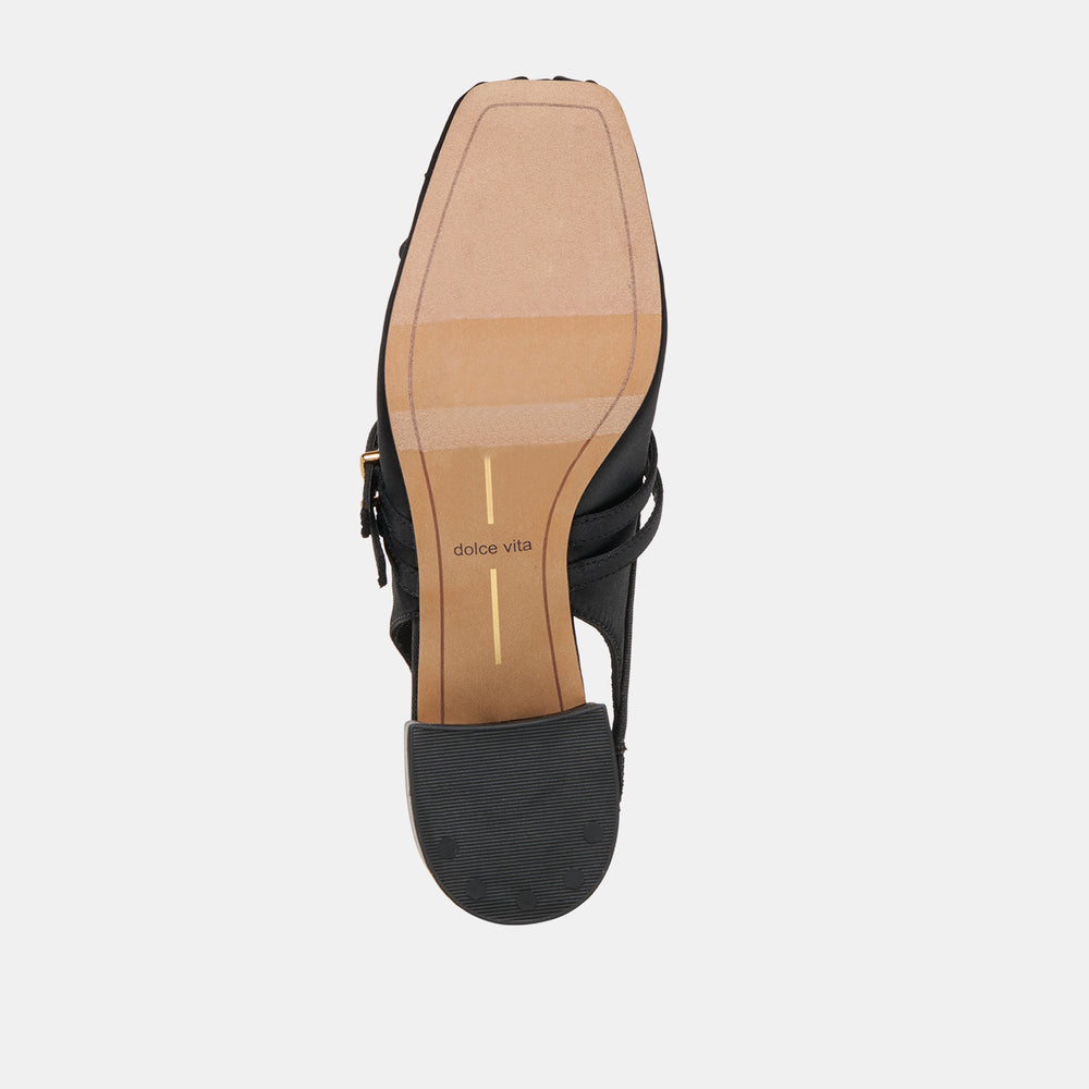 Loris Onyx Satin Heels | Dolce Vita Women