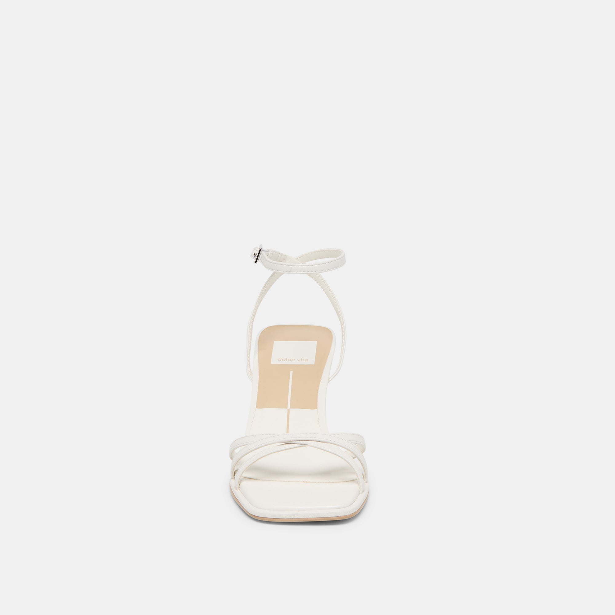 Manji True White Leather Heels | Women Dolce Vita