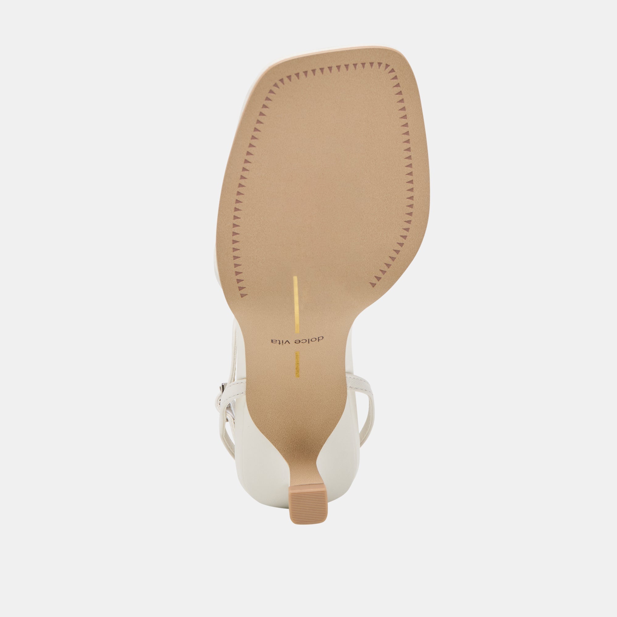 Manji True White Leather Heels | Women Dolce Vita