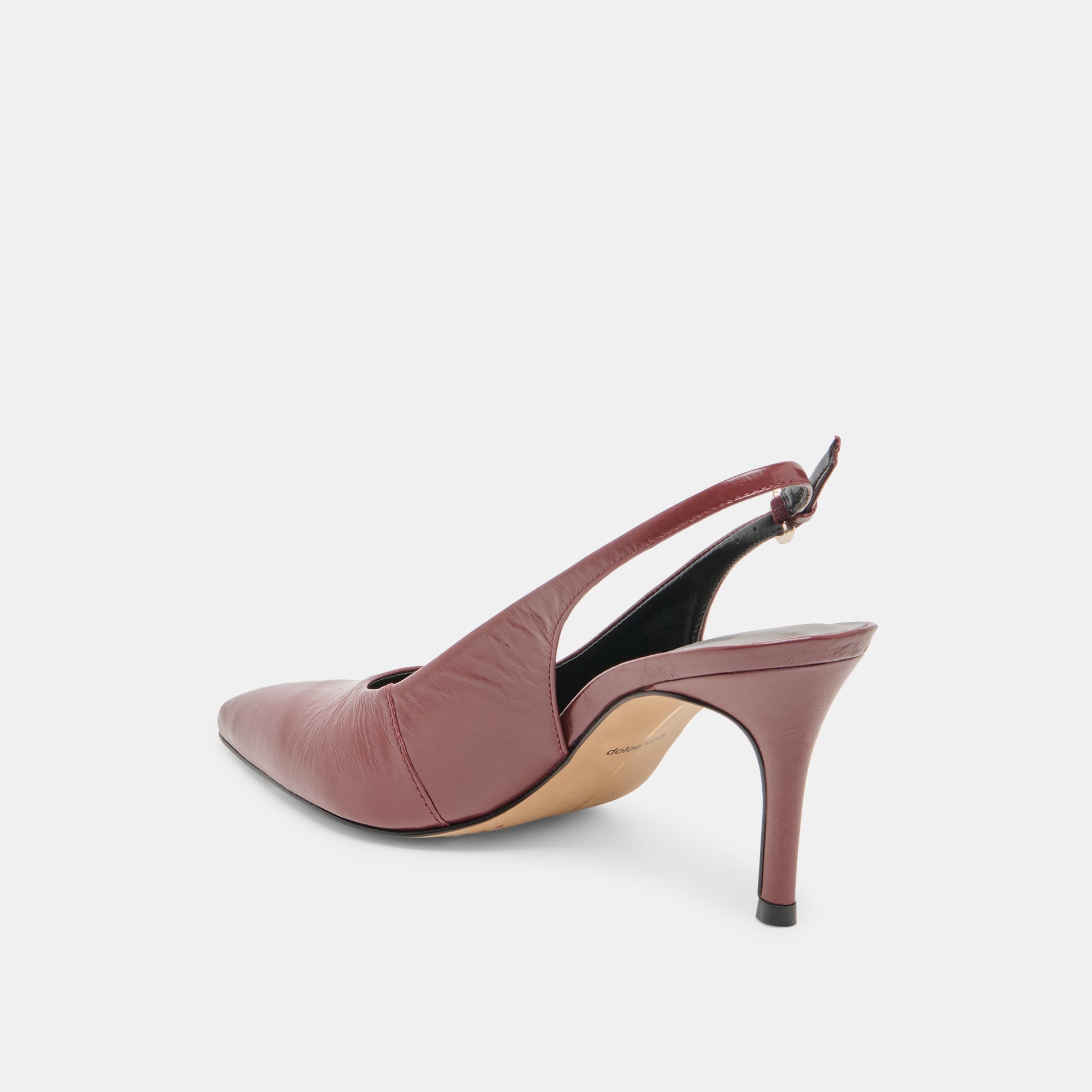 Elasi Oxblood Crinkle Heels | Dolce Vita Women