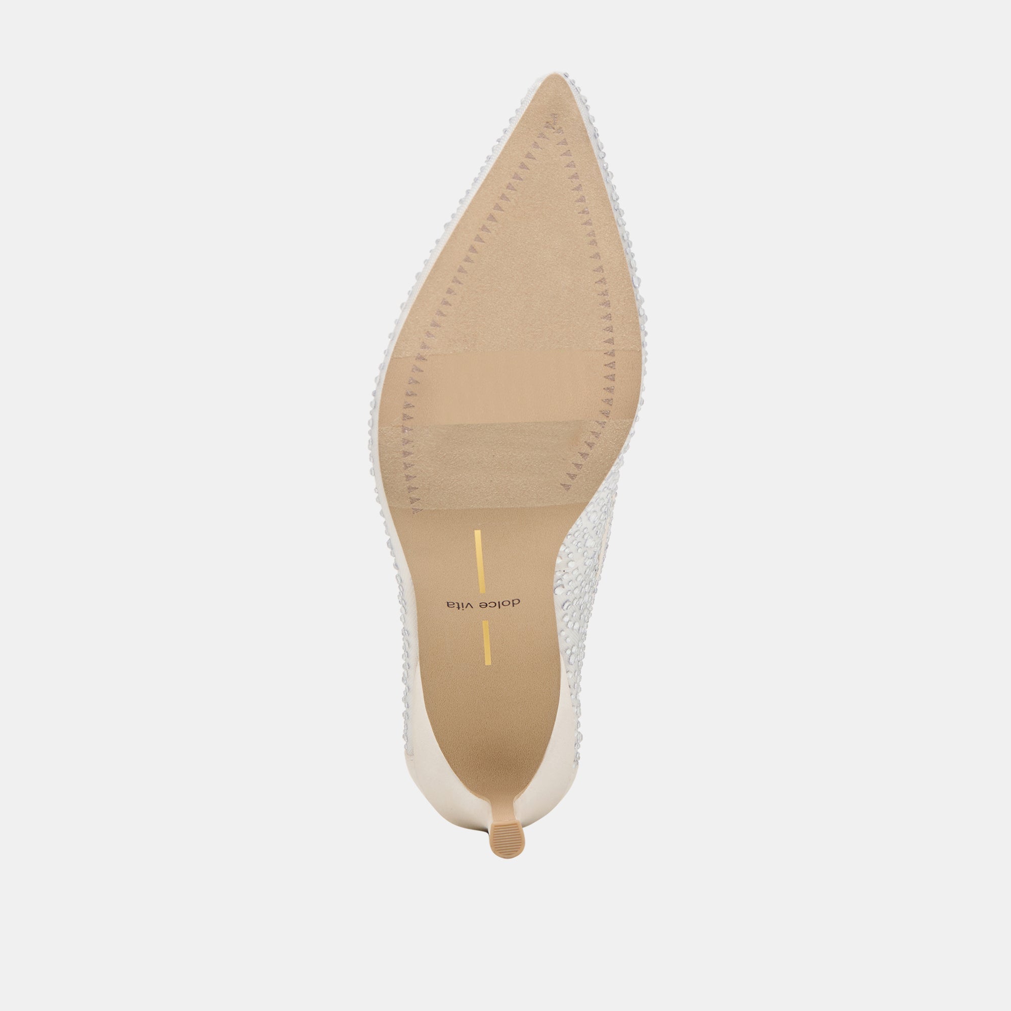 Kashe Crystal White Mesh Heels | Dolce Vita Women
