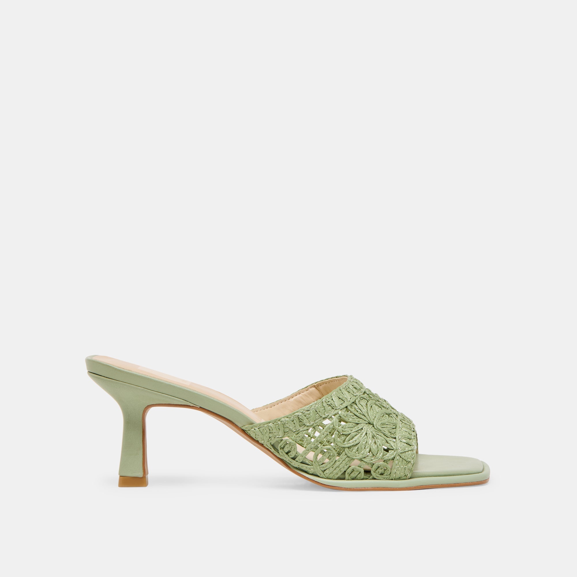MAYLAH HEELS SAGE MACRAME | Dolce Vita Women