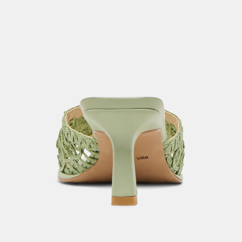 MAYLAH HEELS SAGE MACRAME | Dolce Vita Women