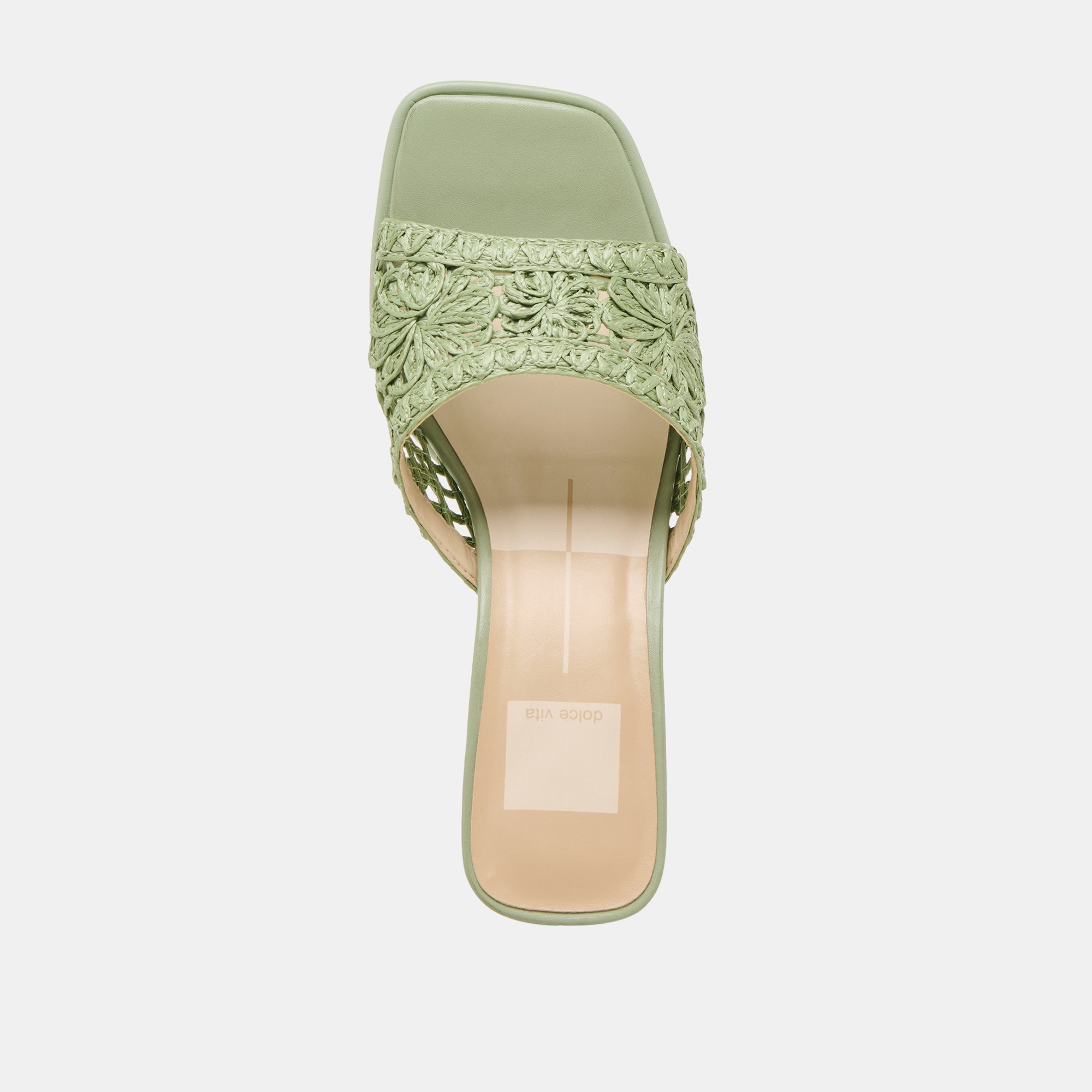 MAYLAH HEELS SAGE MACRAME | Dolce Vita Women