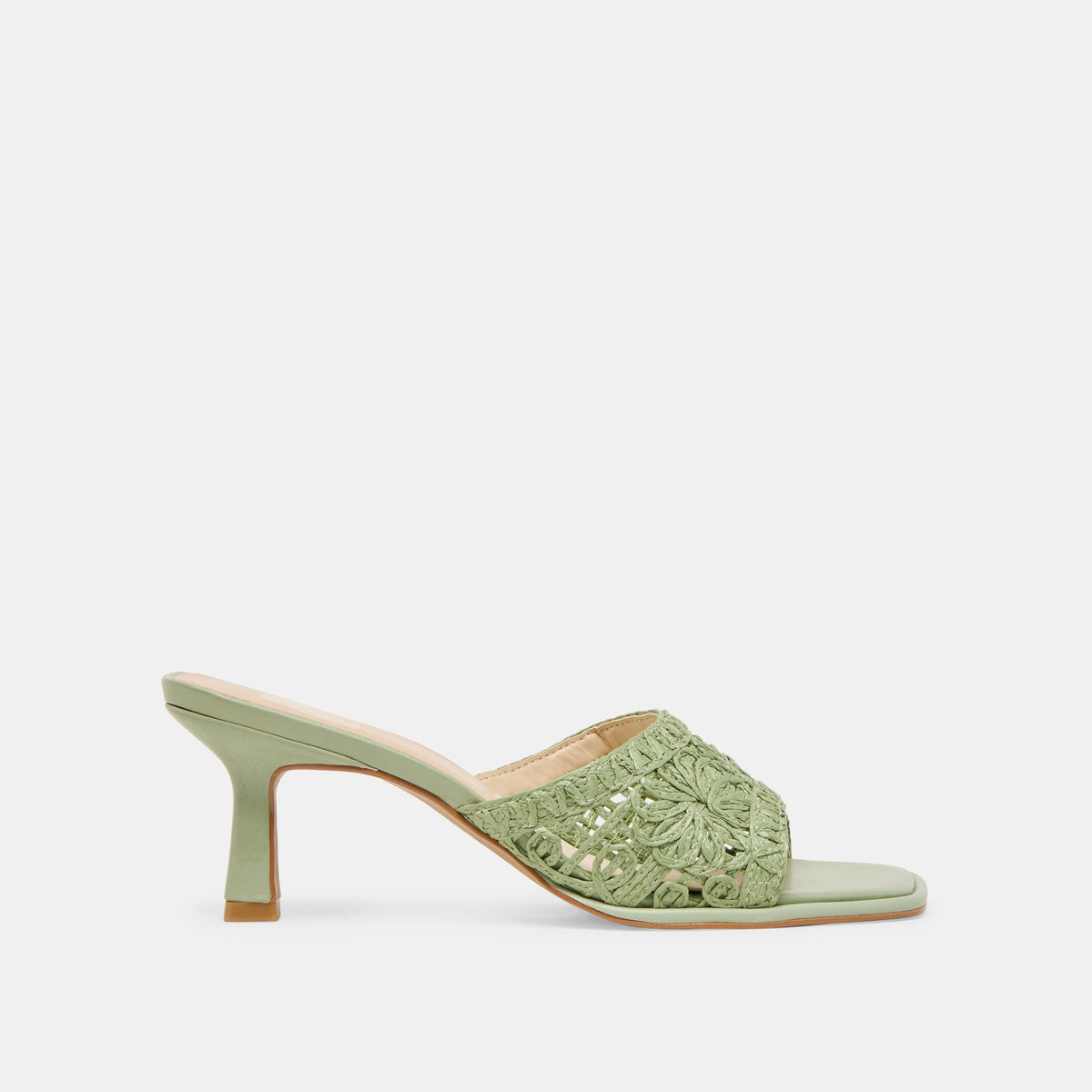 MAYLAH HEELS SAGE MACRAME | Dolce Vita Women
