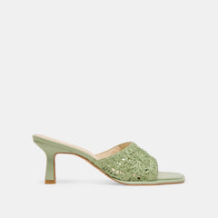 MAYLAH HEELS SAGE MACRAME | Dolce Vita Women