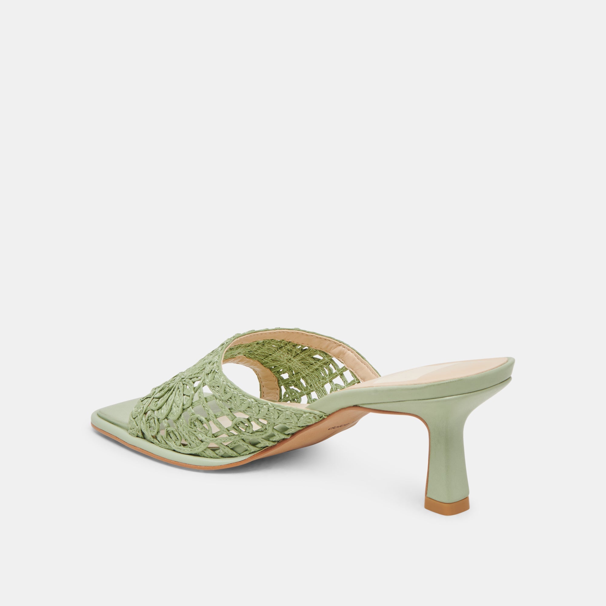 MAYLAH HEELS SAGE MACRAME | Dolce Vita Women