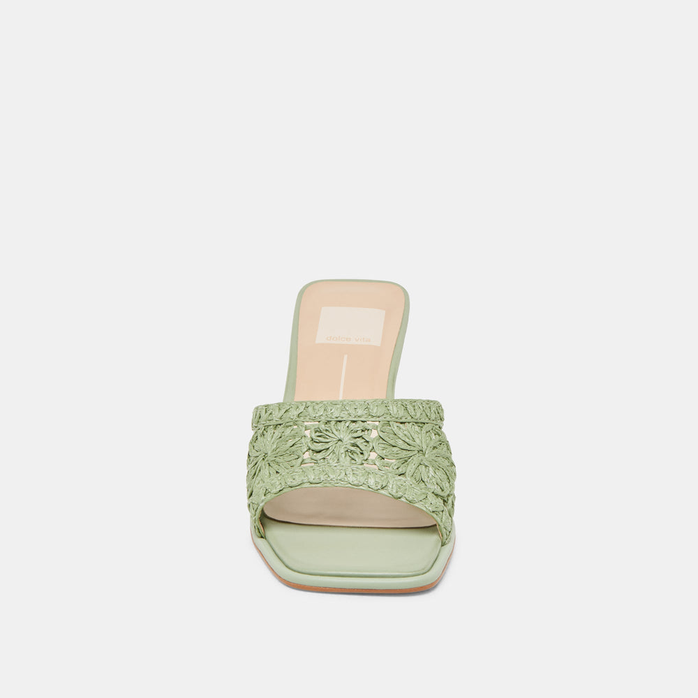 MAYLAH HEELS SAGE MACRAME | Dolce Vita Women