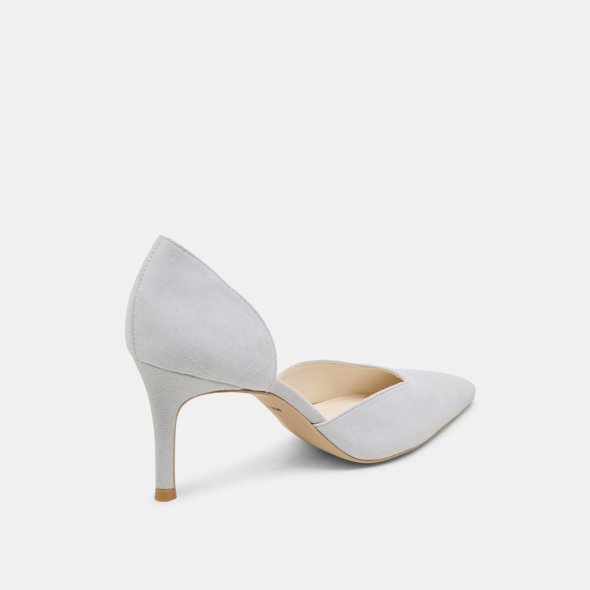 ELOY HEELS LIGHT BLUE SUEDE | Women Dolce Vita