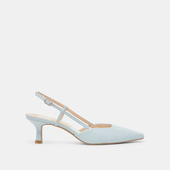 Odela Ice Blue Leather Heels | Dolce Vita Women