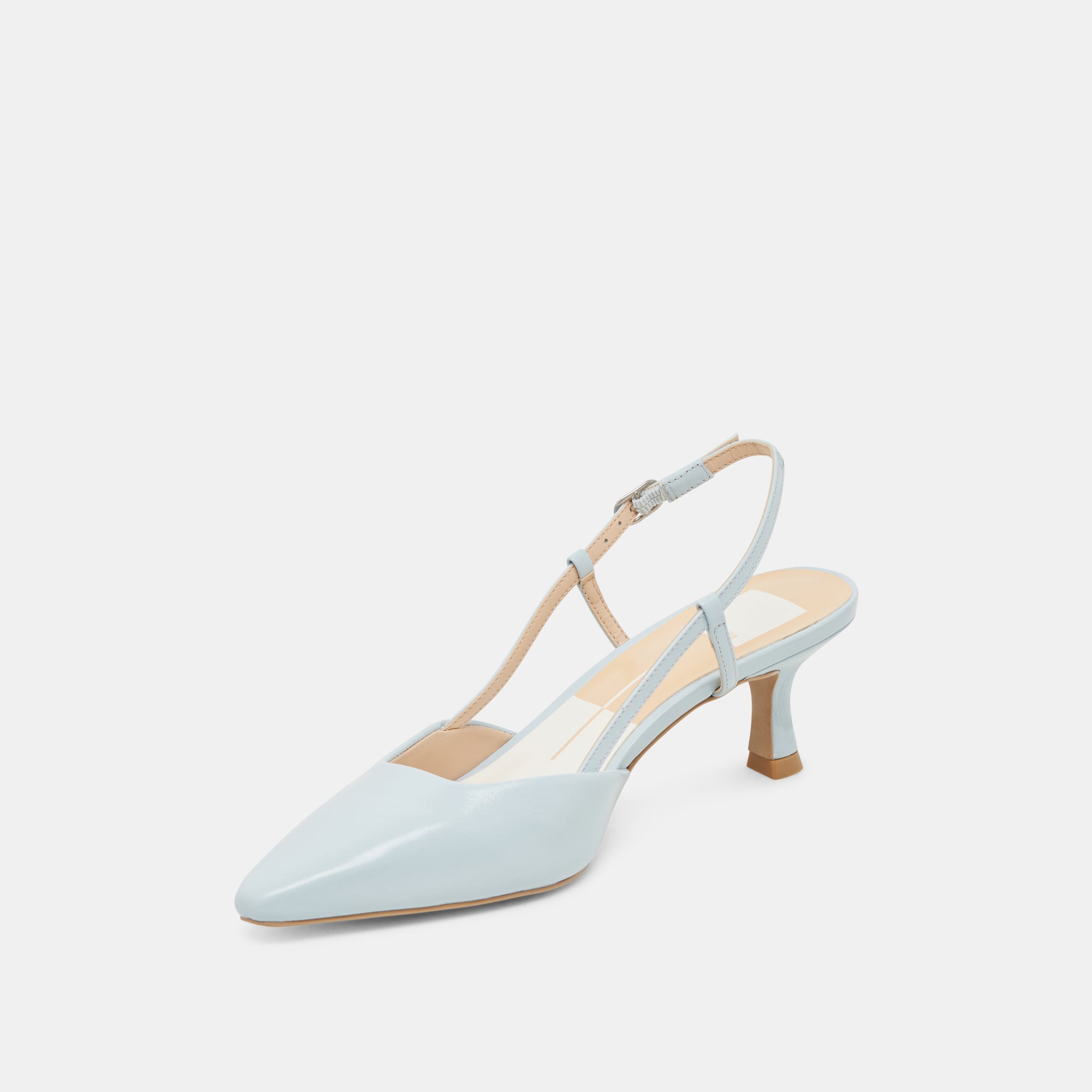 Odela Ice Blue Leather Heels | Dolce Vita Women