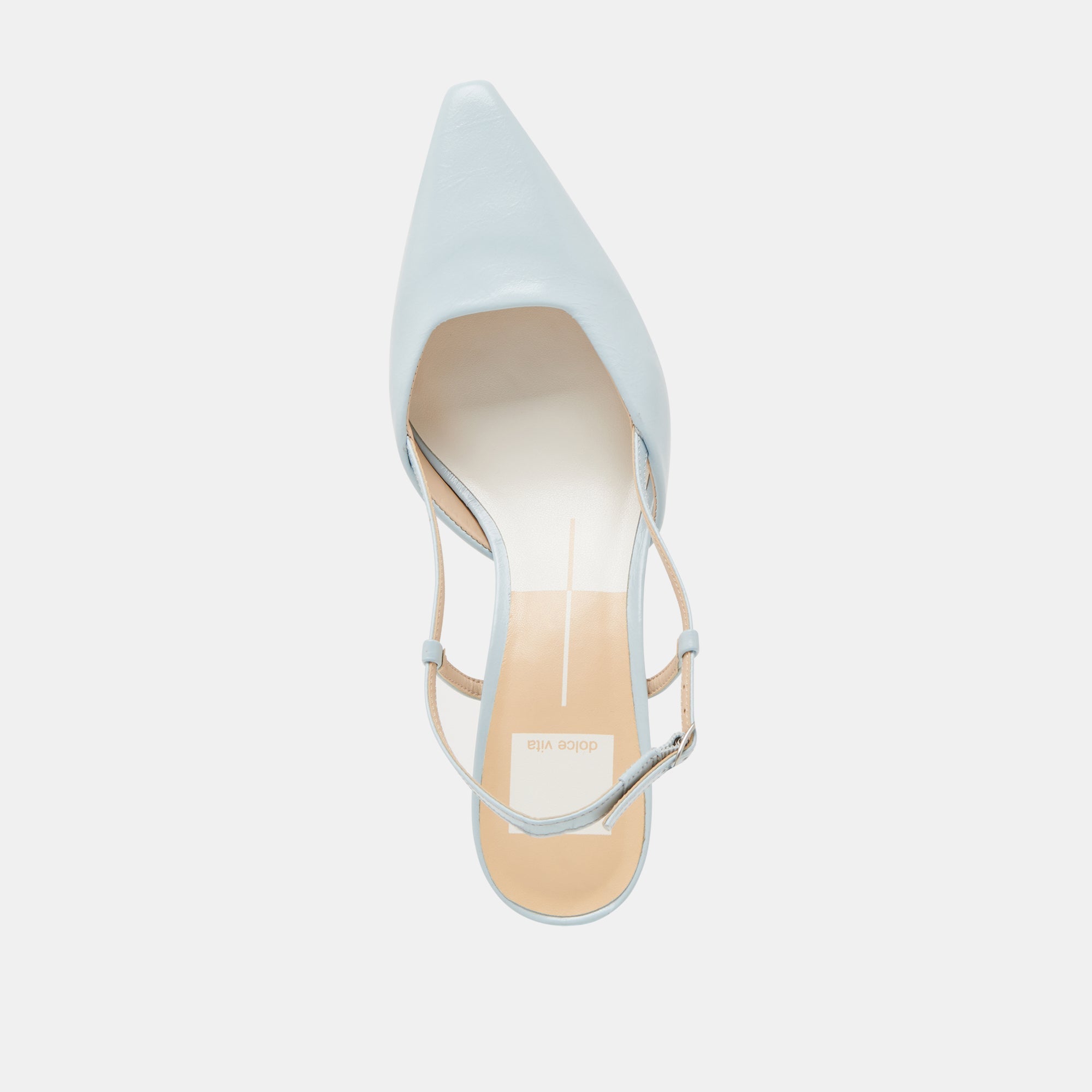 Odela Ice Blue Leather Heels | Dolce Vita Women