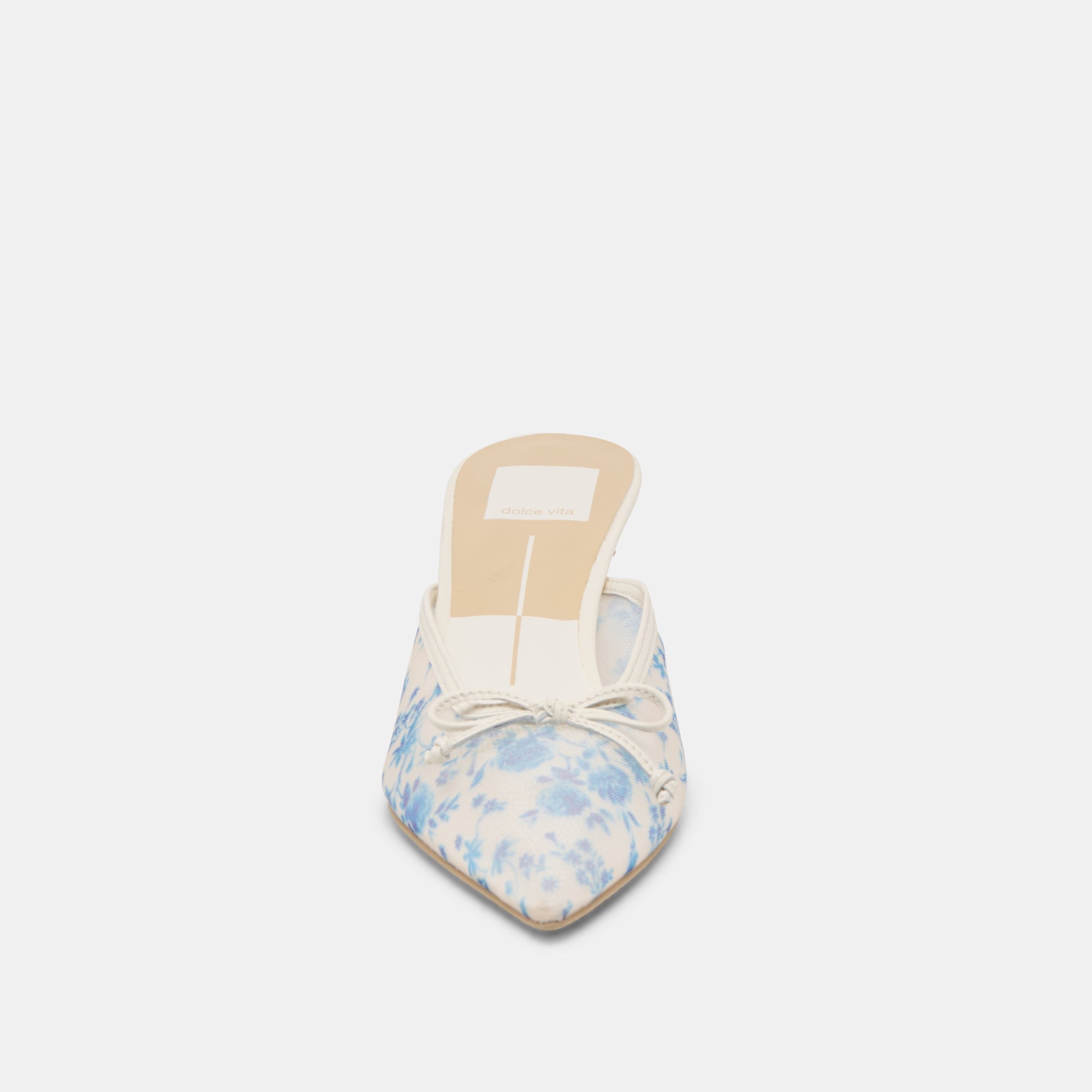 Cleo Blue Floral Mesh Heels | Women Dolce Vita