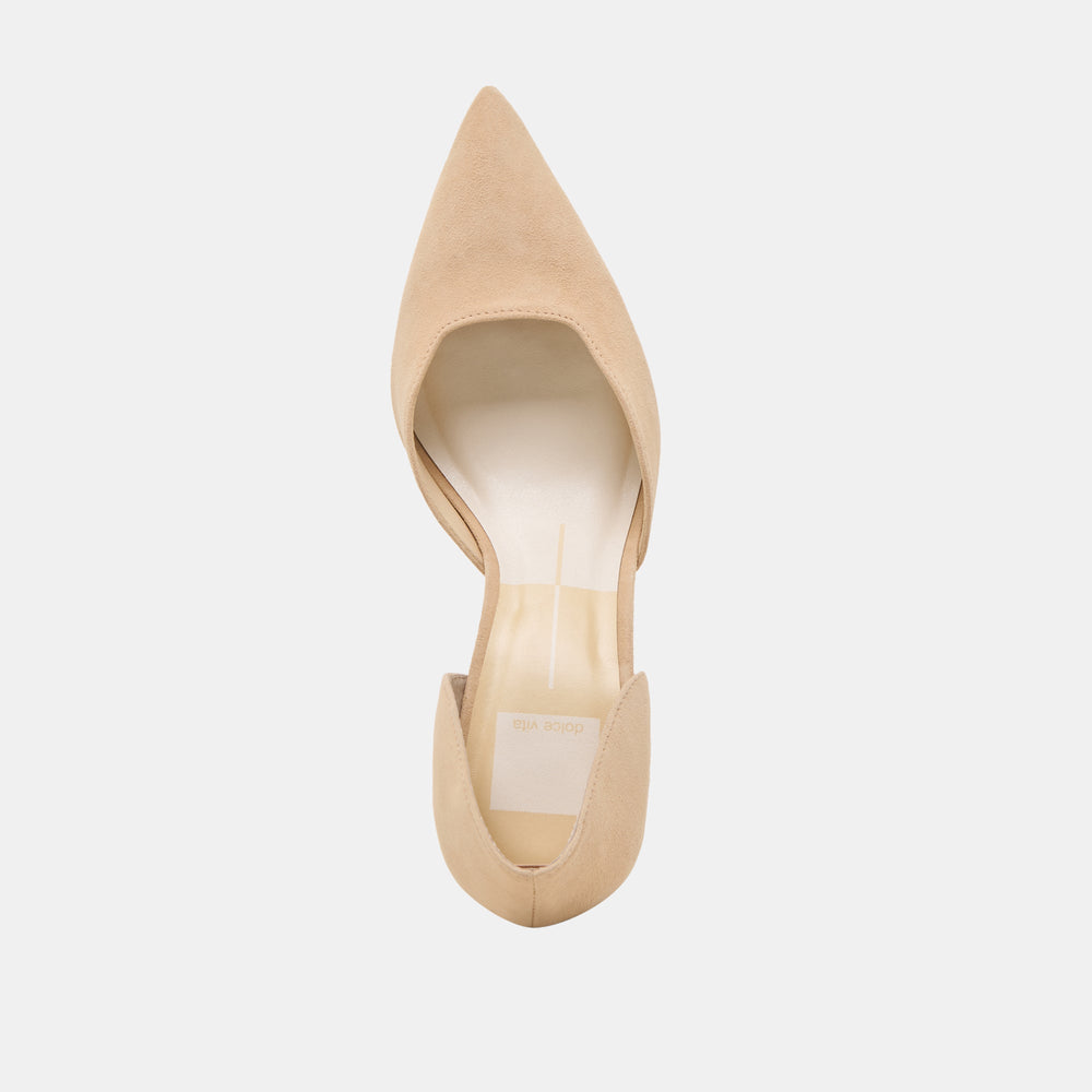 ELOY HEELS TAN SUEDE | Dolce Vita Women