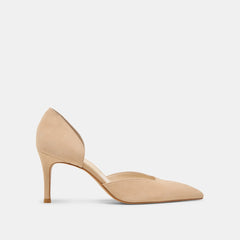 ELOY HEELS TAN SUEDE | Dolce Vita Women