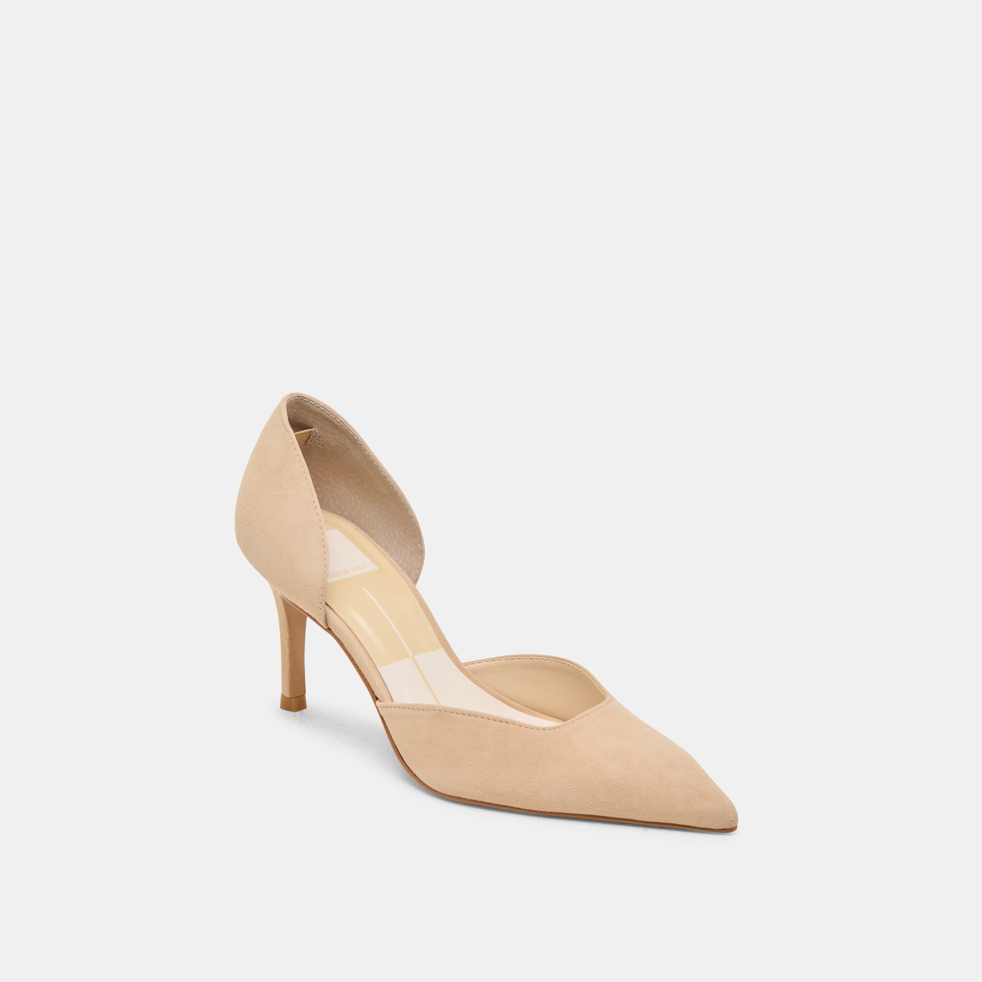 ELOY HEELS TAN SUEDE | Dolce Vita Women