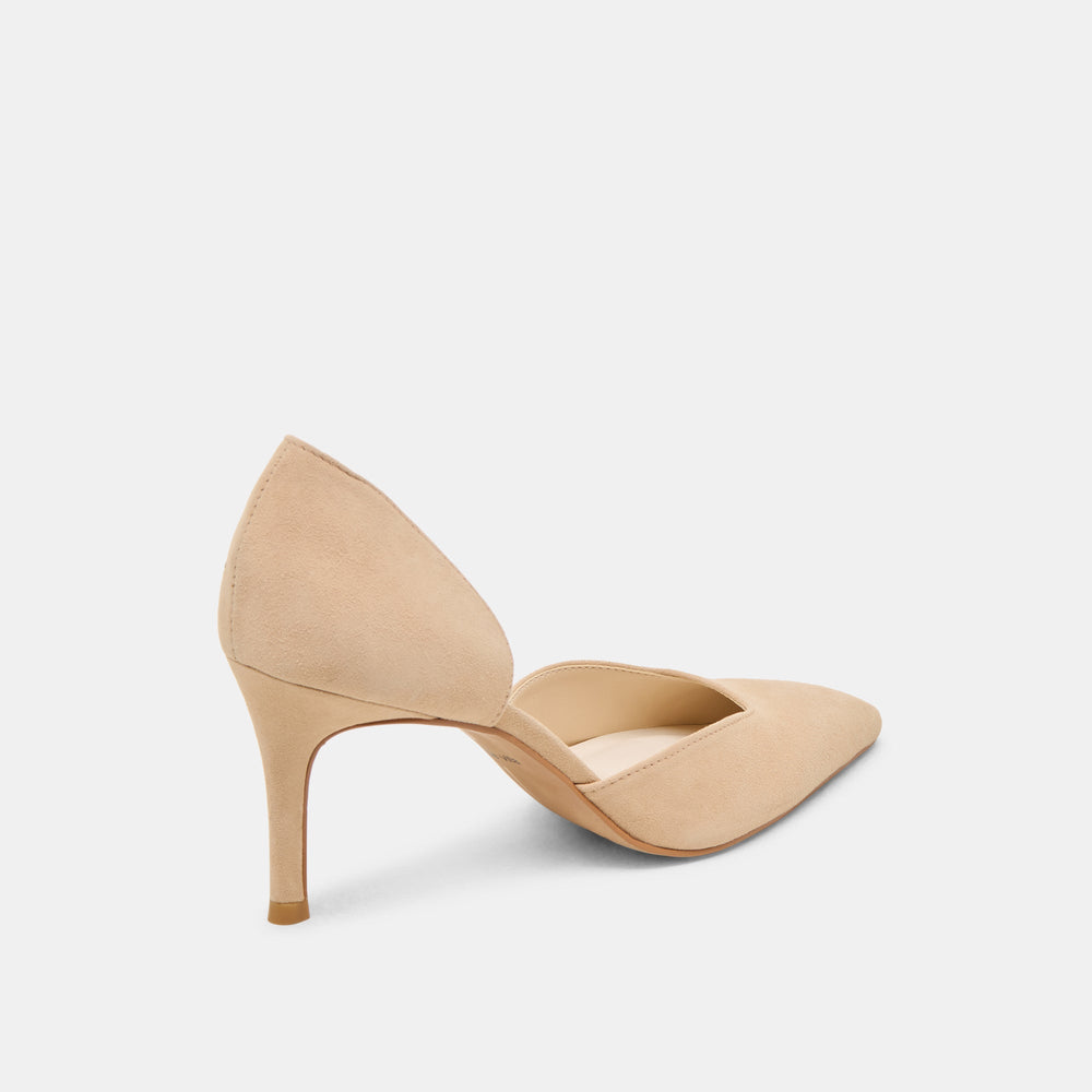 ELOY HEELS TAN SUEDE | Dolce Vita Women