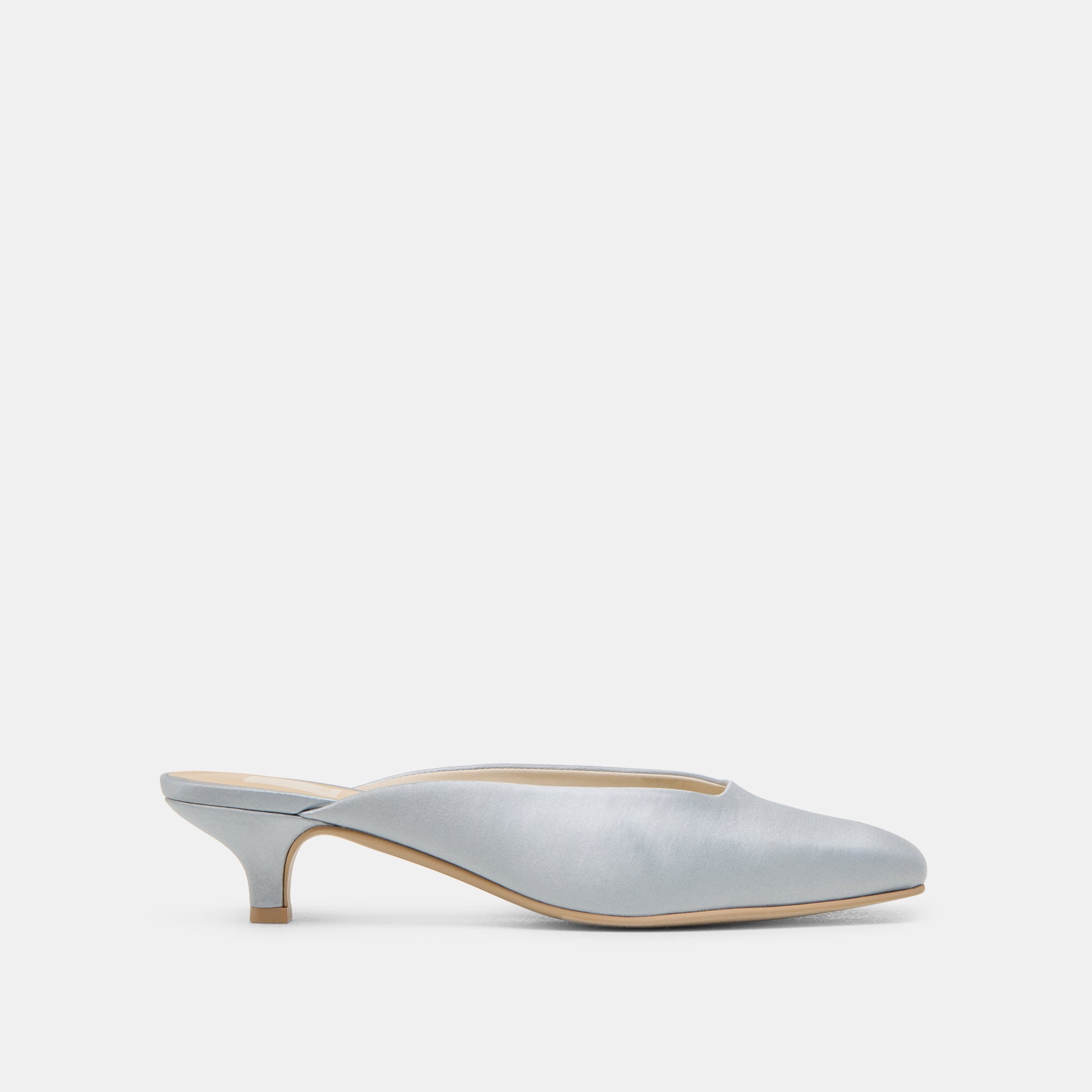 UMARA HEELS LIGHT BLUE SATIN | Women Dolce Vita
