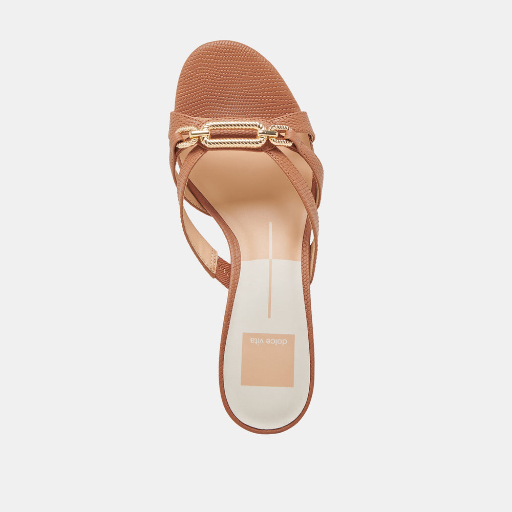 LERAH HEELS SADDLE EMBOSSED LEATHER | Dolce Vita Women