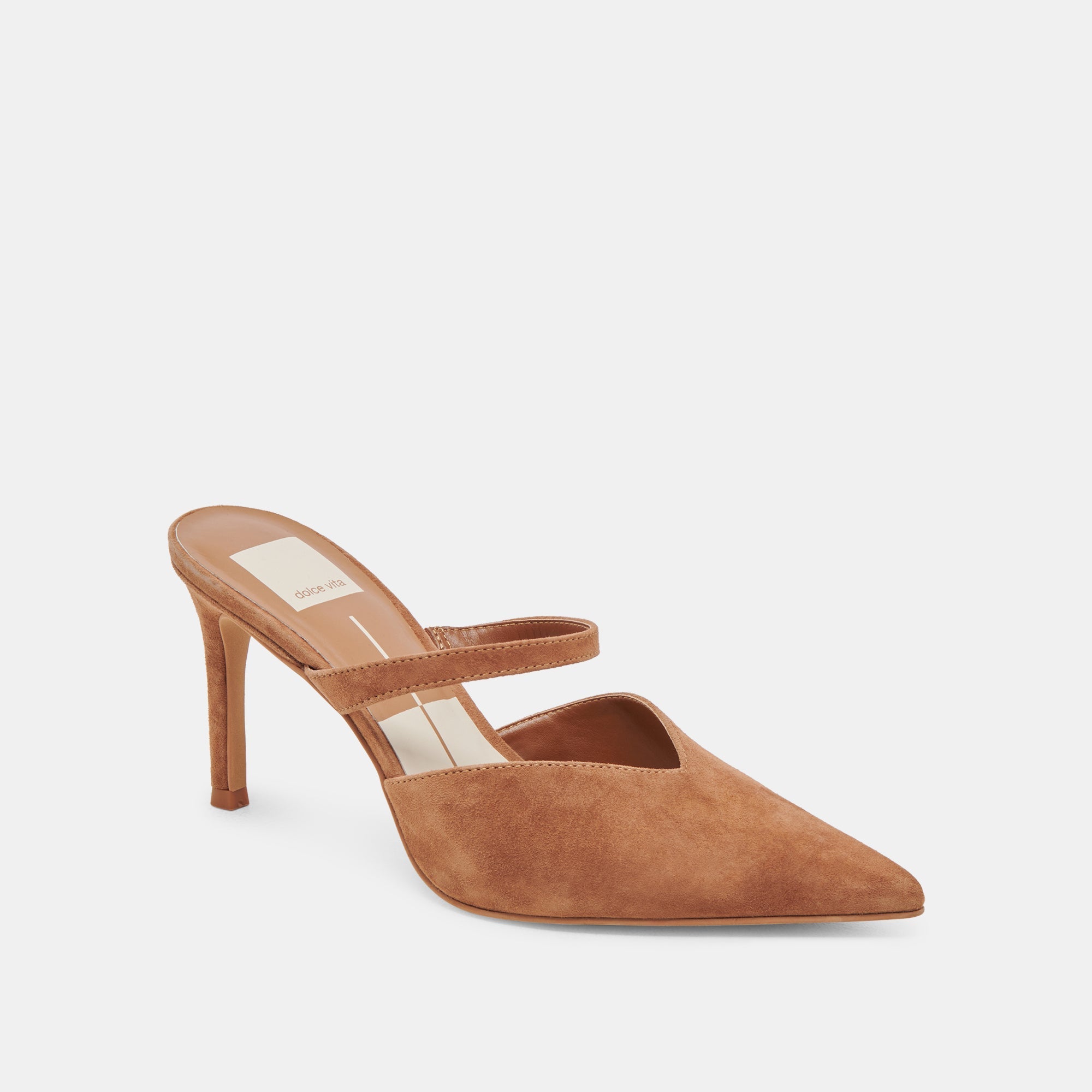 KANIKA HEELS PECAN SUEDE | Women Dolce Vita