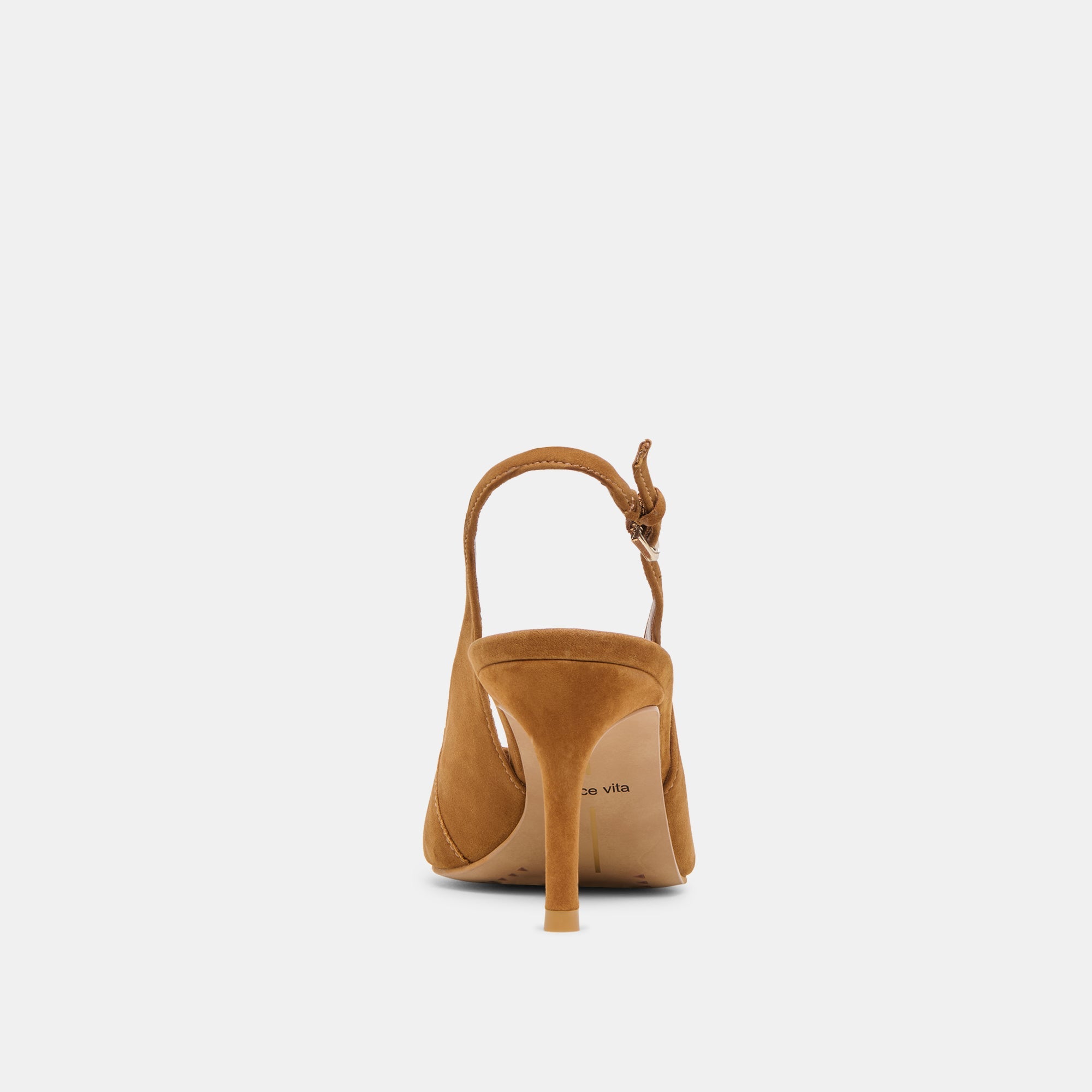 Elasi Brown Nubuck Heels | Women Dolce Vita