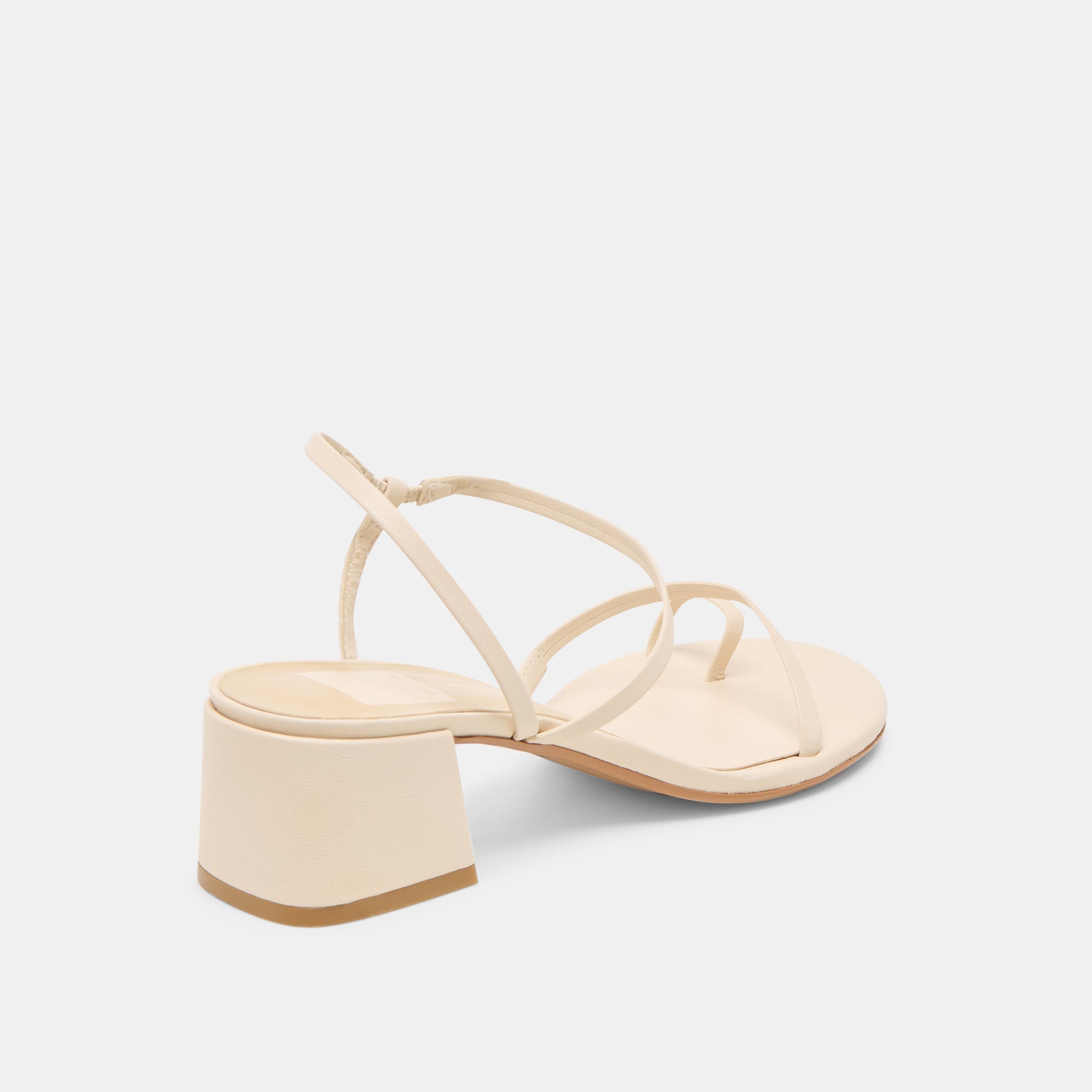 Trini Creme Leather Heels | Women Dolce Vita
