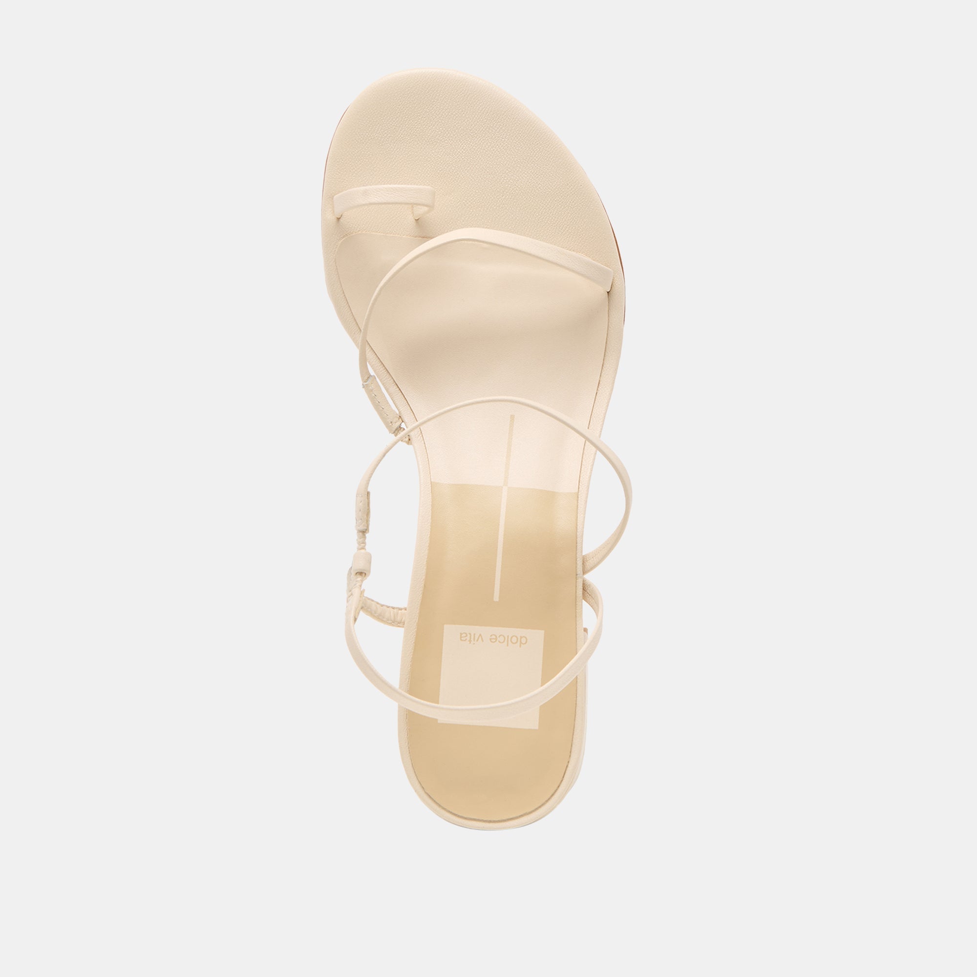 Trini Creme Leather Heels | Women Dolce Vita