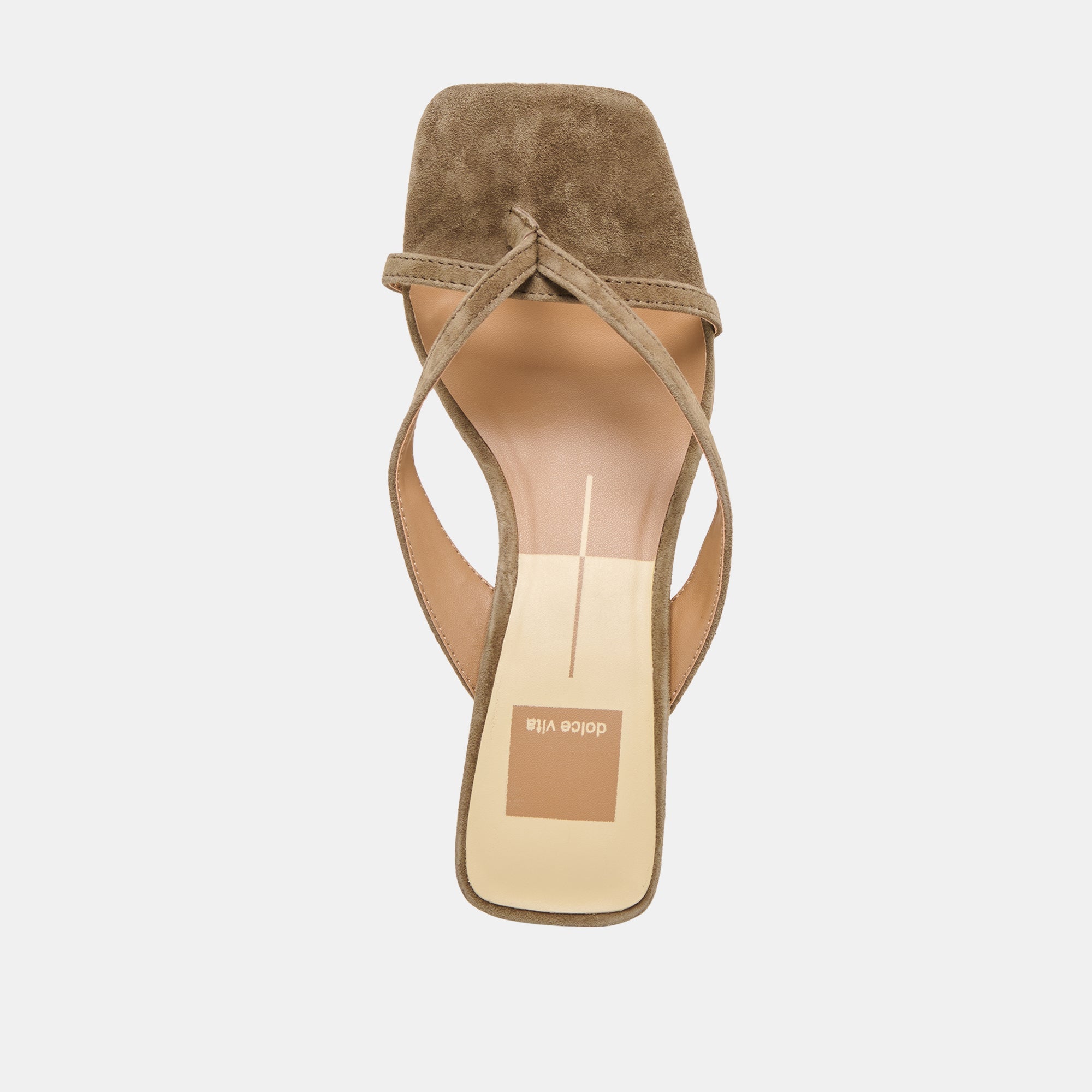 Brevel Olive Suede Heels | Women Dolce Vita