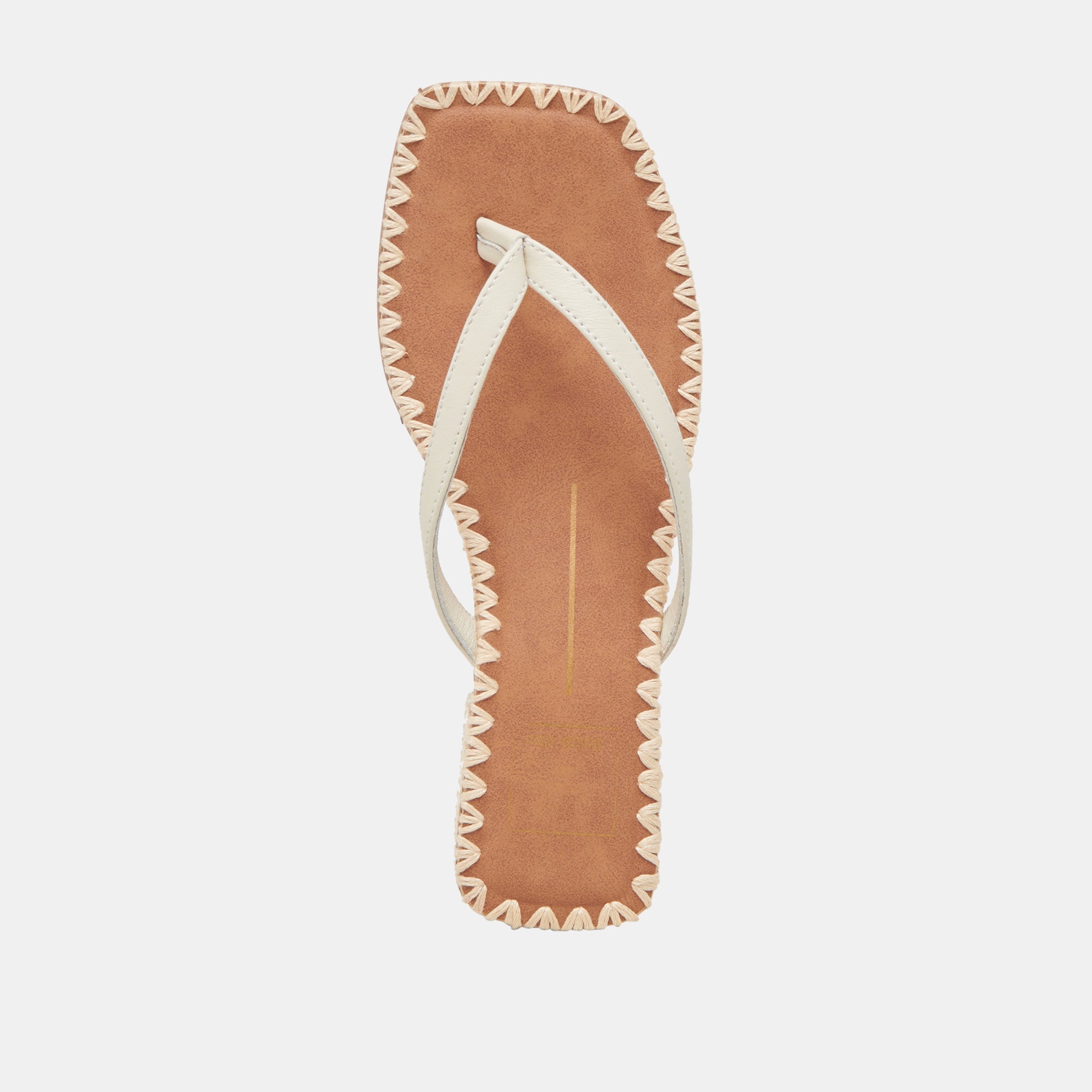 BARTY SANDALS WHITE LEATHER | Dolce Vita Women