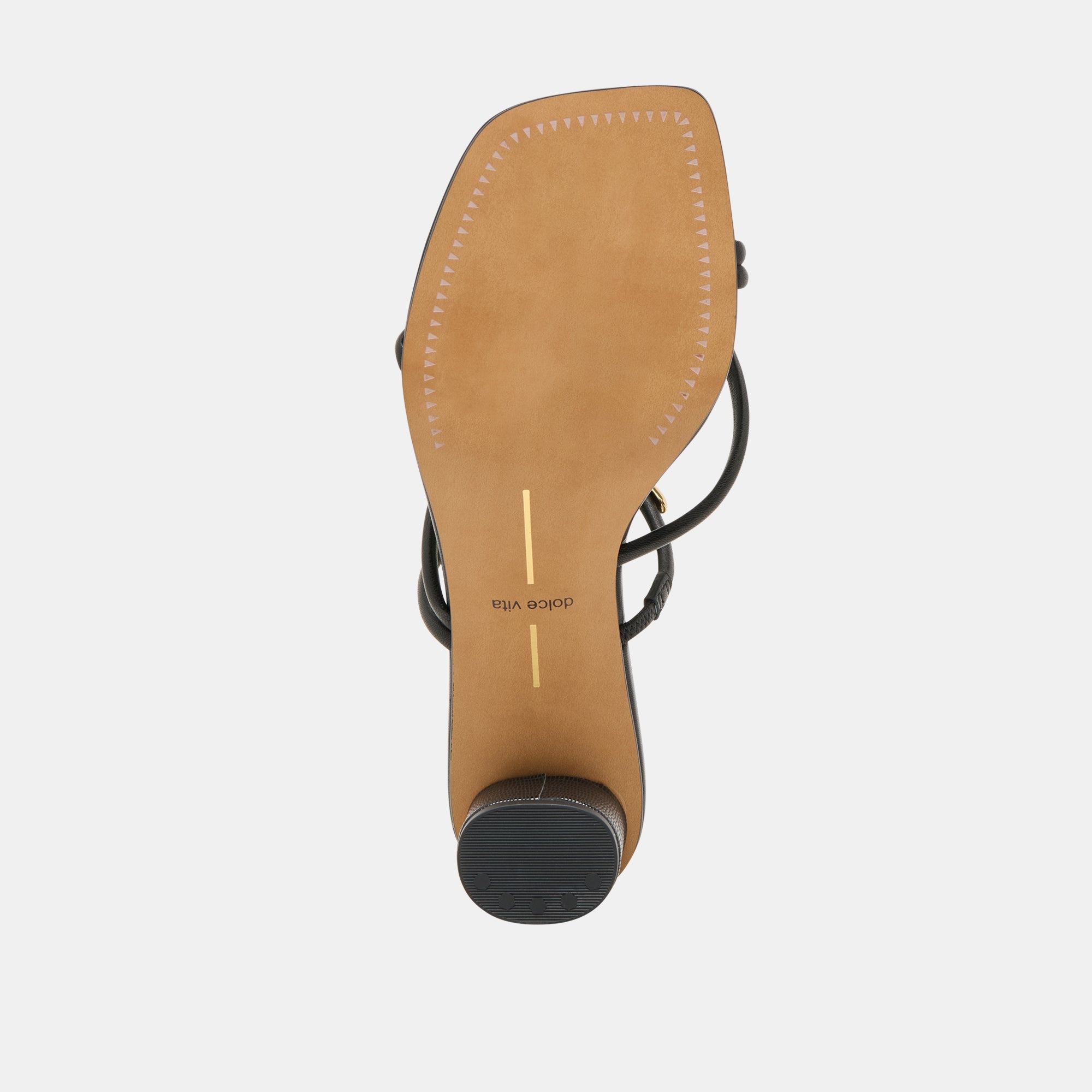 NAIRA HEELS BLACK LEATHER | Women Dolce Vita