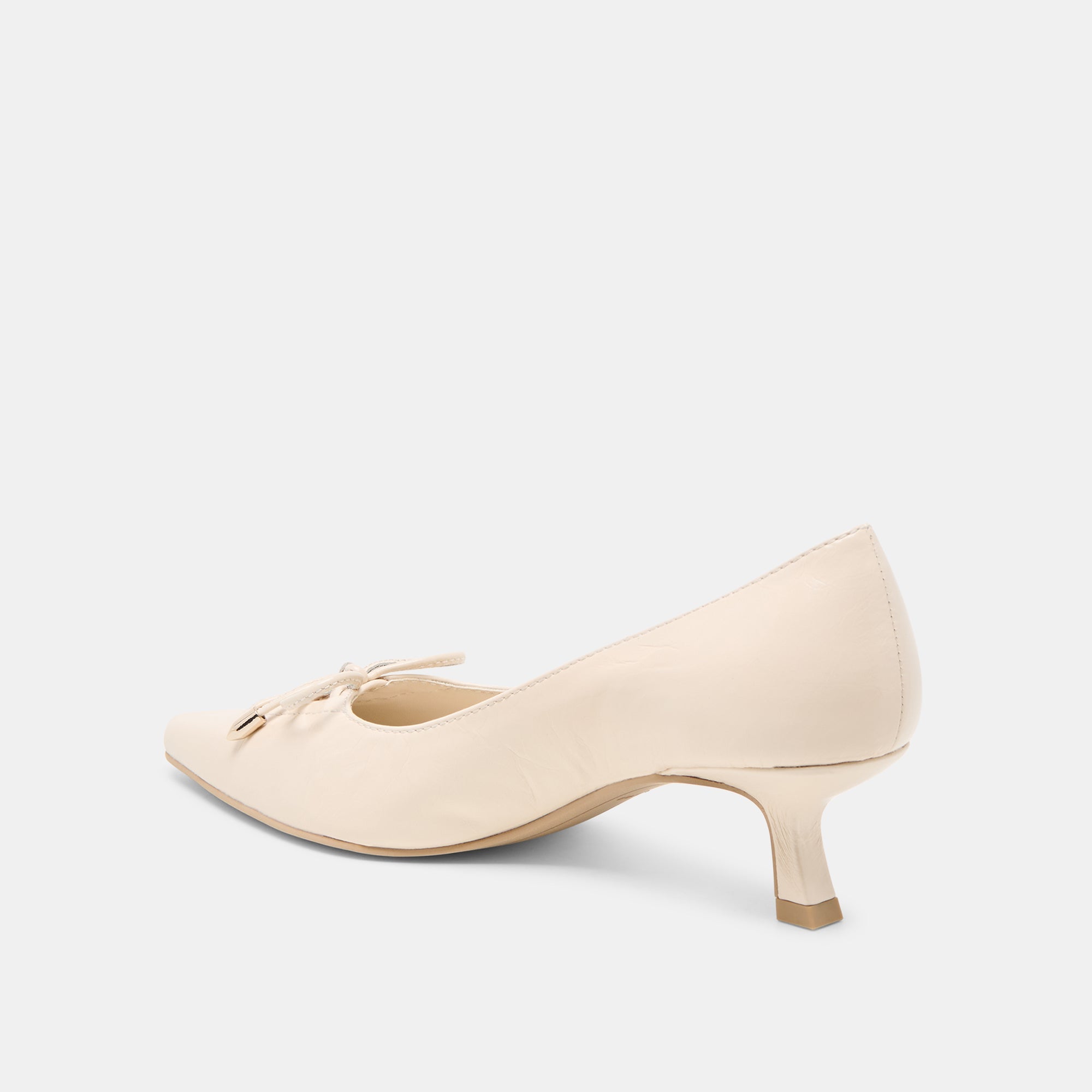 Clarie Bone Crinkle Patent Leather Heels | Dolce Vita Women