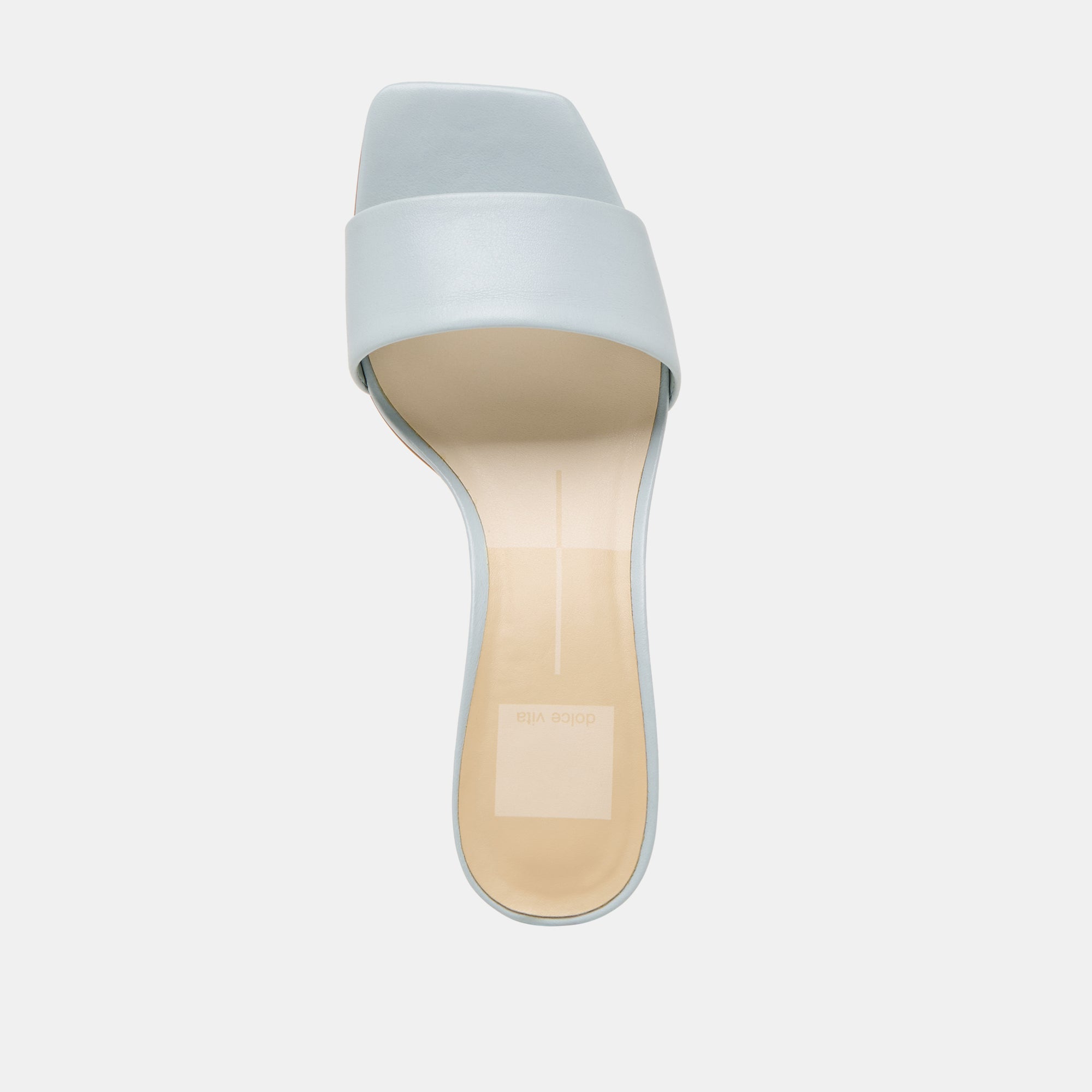 Rexa Ice Blue Leather Heels | Women Dolce Vita